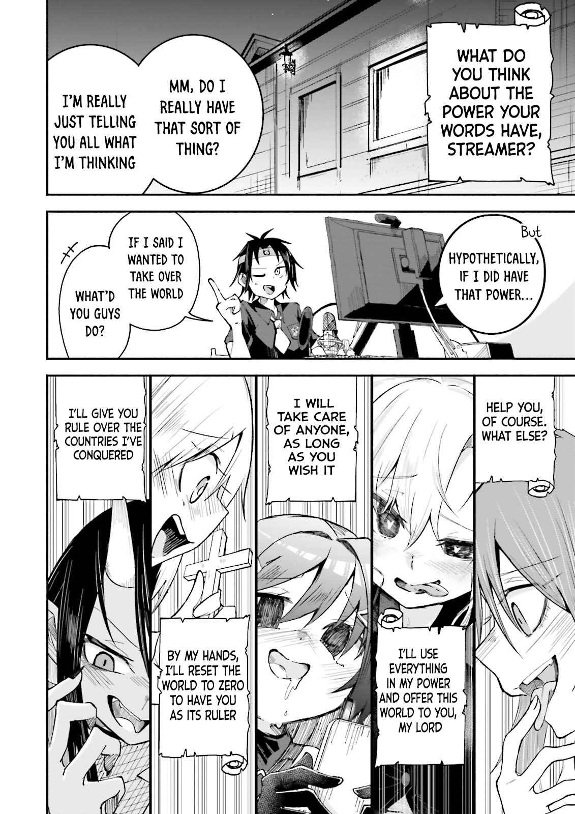 The Case In Which Streaming In Another World Led To The Creation Of A Massive Yandere Following chapter 11 page 2