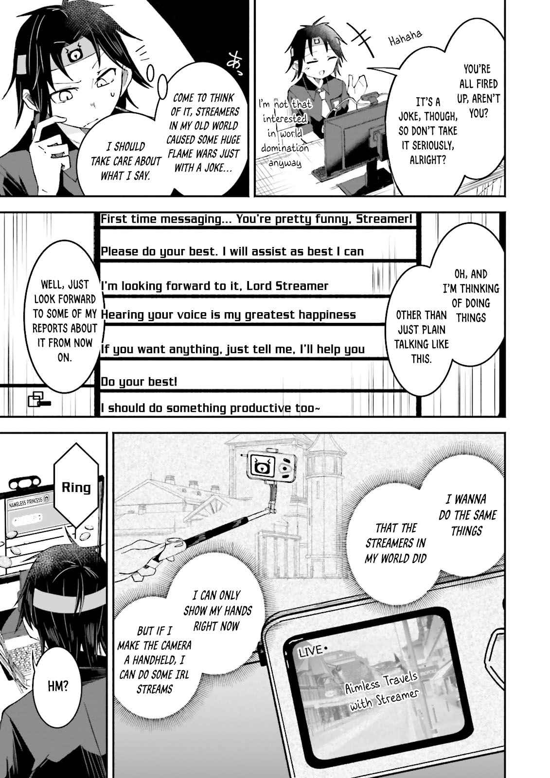 The Case In Which Streaming In Another World Led To The Creation Of A Massive Yandere Following chapter 11 page 3
