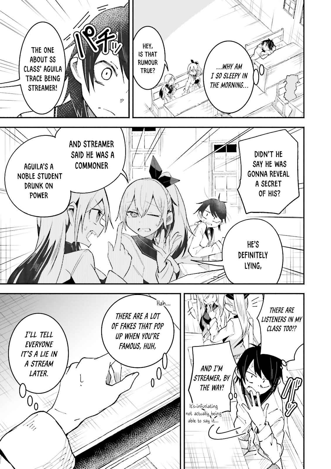 The Case In Which Streaming In Another World Led To The Creation Of A Massive Yandere Following chapter 11 page 5