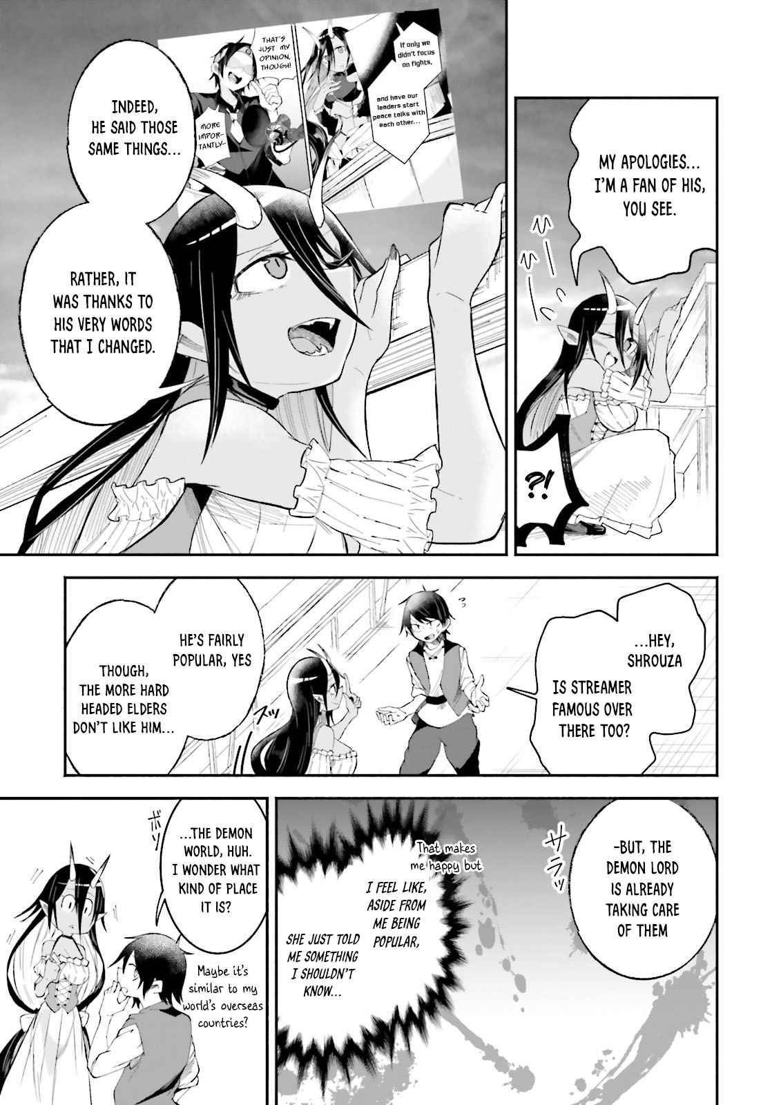 The Case In Which Streaming In Another World Led To The Creation Of A Massive Yandere Following chapter 12 page 13
