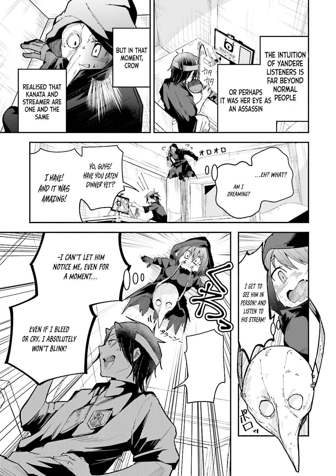 The Case In Which Streaming In Another World Led To The Creation Of A Massive Yandere Following chapter 13 page 11