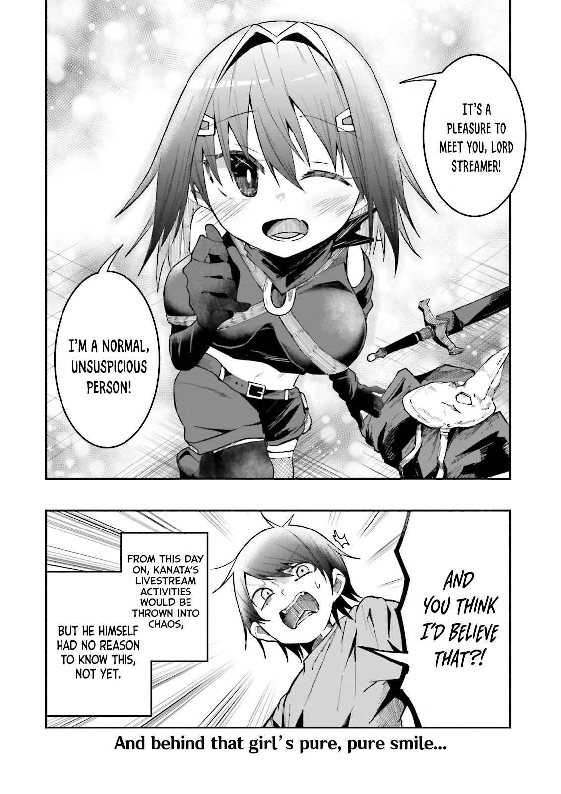 The Case In Which Streaming In Another World Led To The Creation Of A Massive Yandere Following chapter 13 page 16