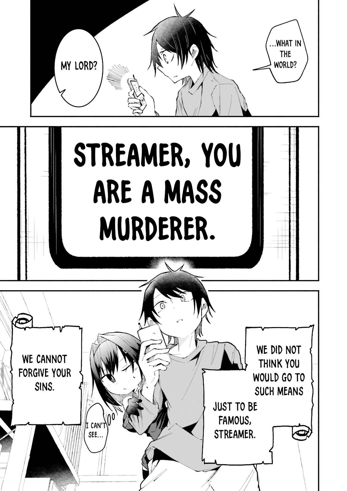 The Case In Which Streaming In Another World Led To The Creation Of A Massive Yandere Following chapter 14 page 13