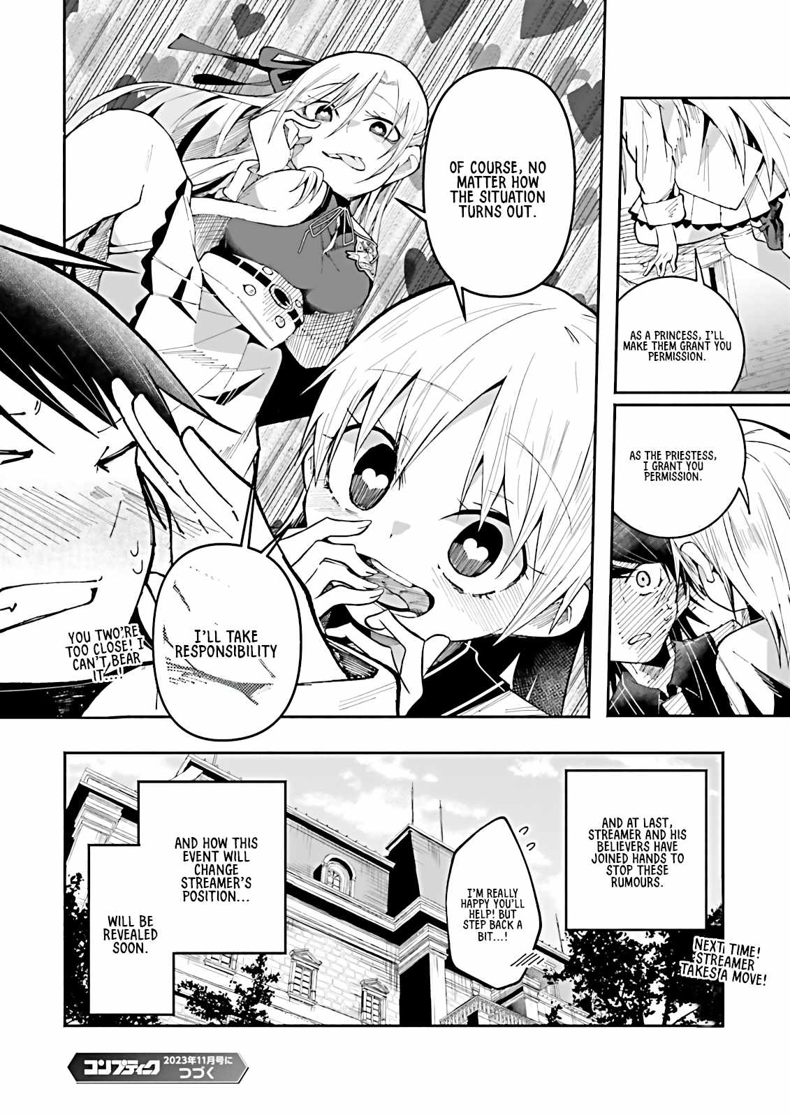 The Case In Which Streaming In Another World Led To The Creation Of A Massive Yandere Following chapter 17 page 16