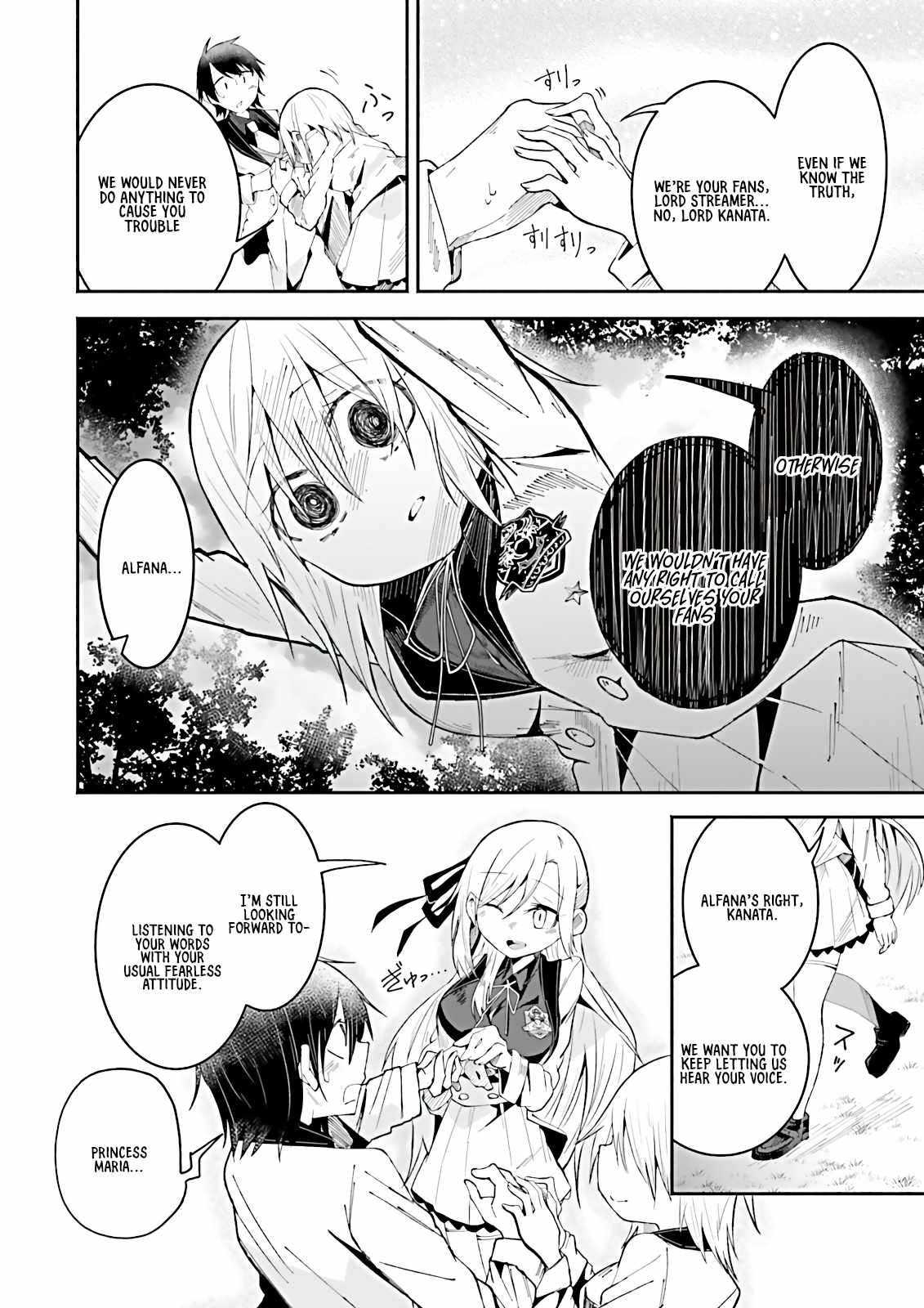 The Case In Which Streaming In Another World Led To The Creation Of A Massive Yandere Following chapter 17 page 6