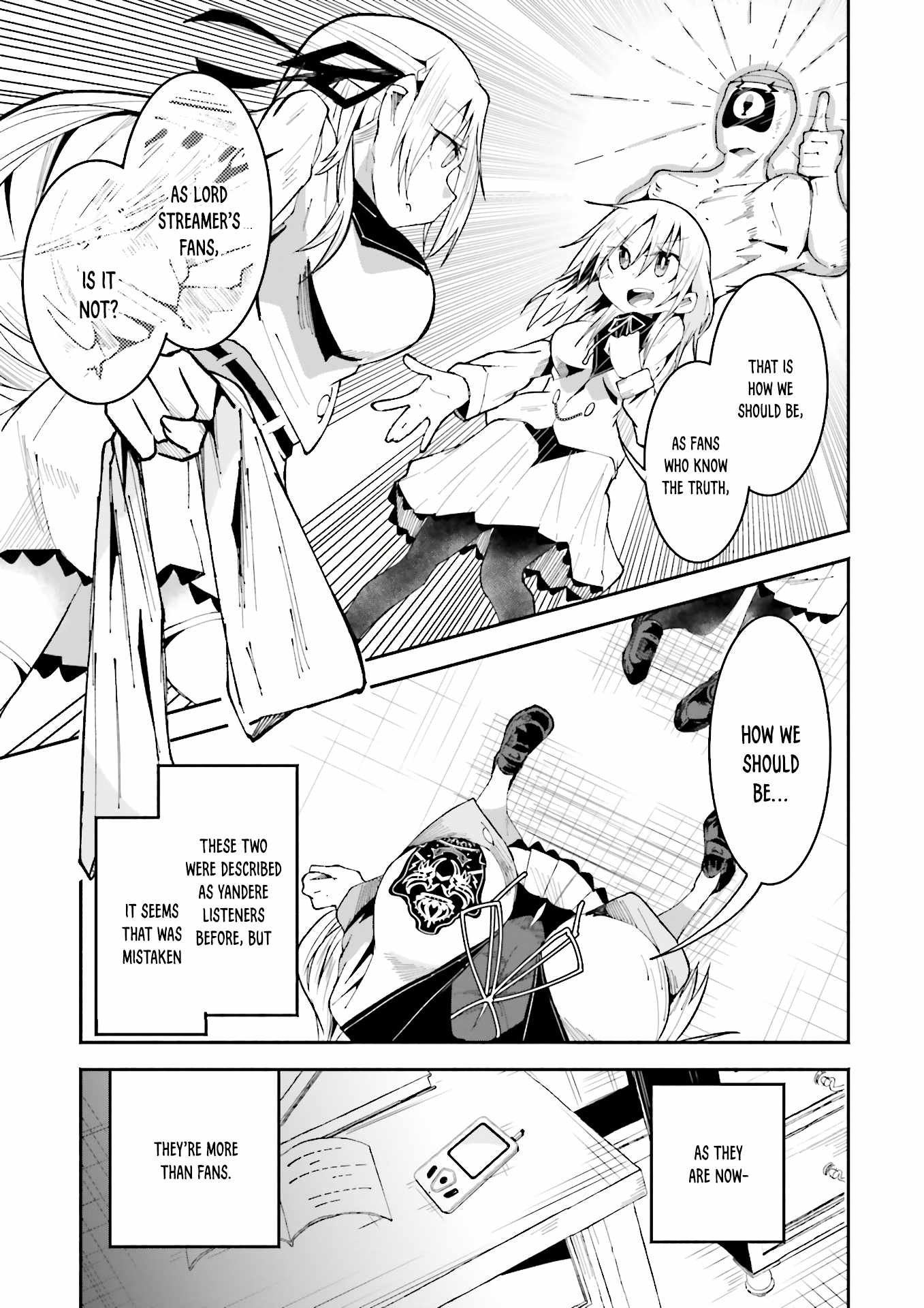 The Case In Which Streaming In Another World Led To The Creation Of A Massive Yandere Following chapter 18 page 11