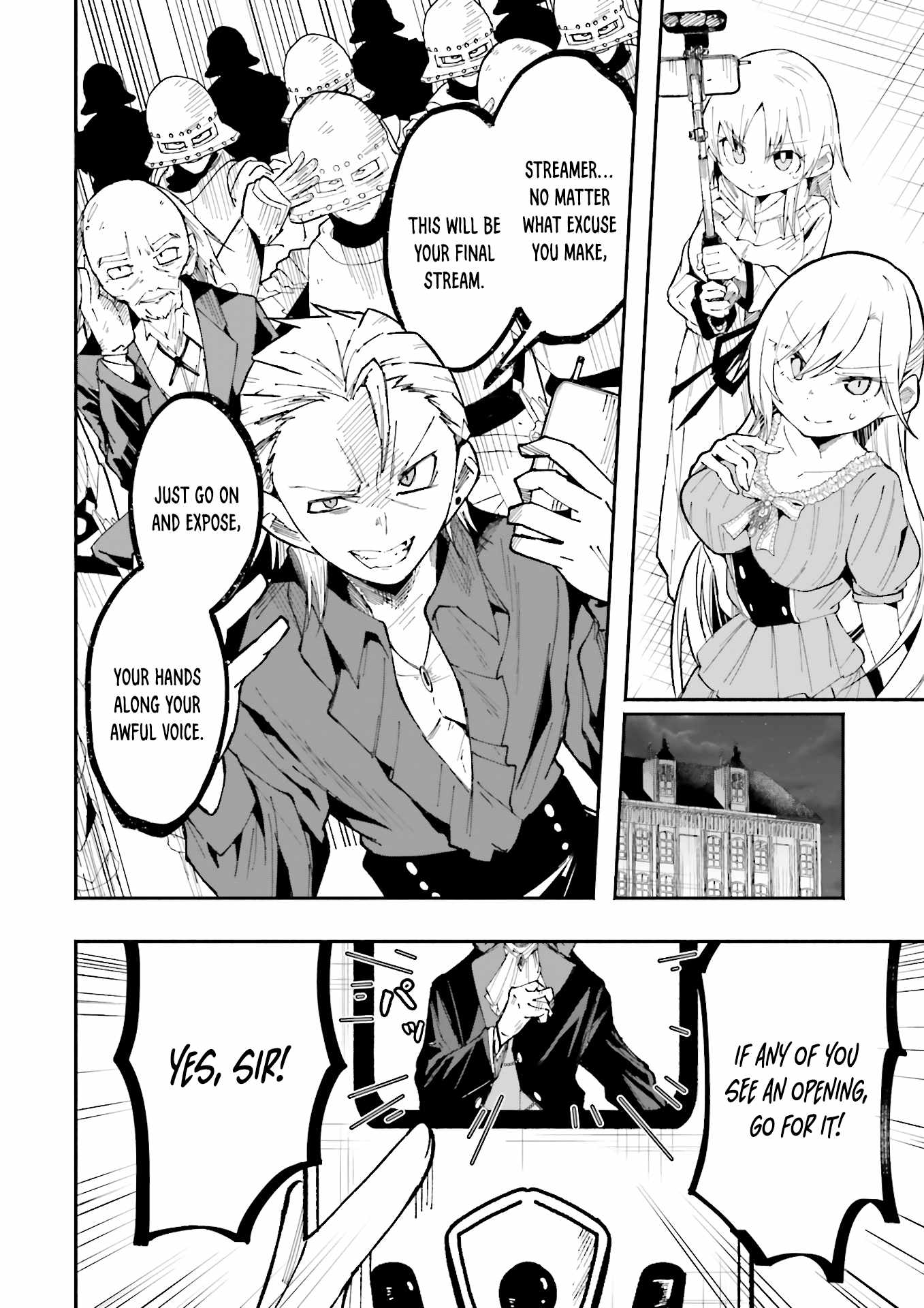 The Case In Which Streaming In Another World Led To The Creation Of A Massive Yandere Following chapter 19 page 14