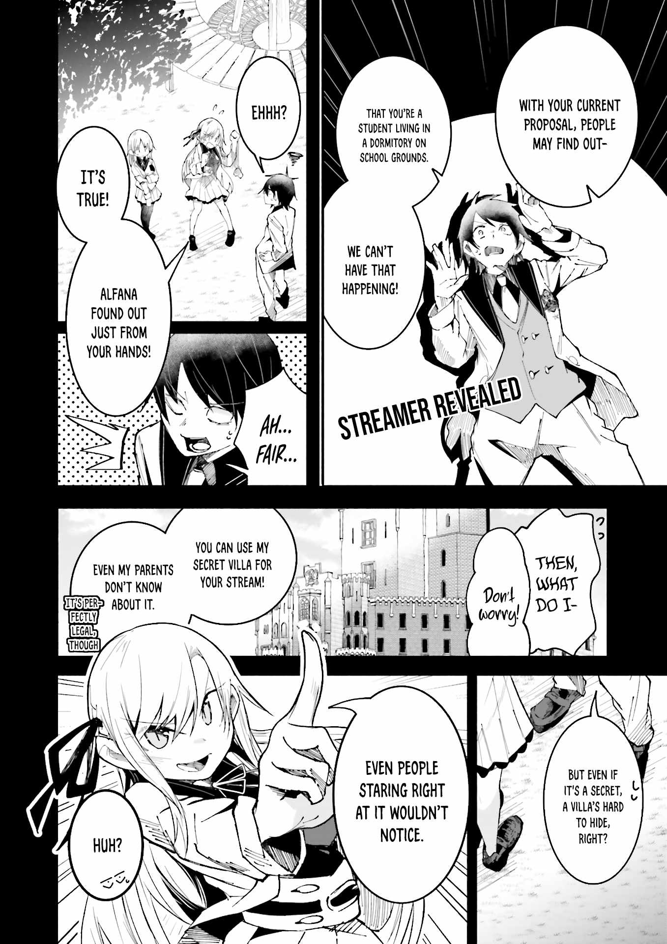 The Case In Which Streaming In Another World Led To The Creation Of A Massive Yandere Following chapter 19 page 8