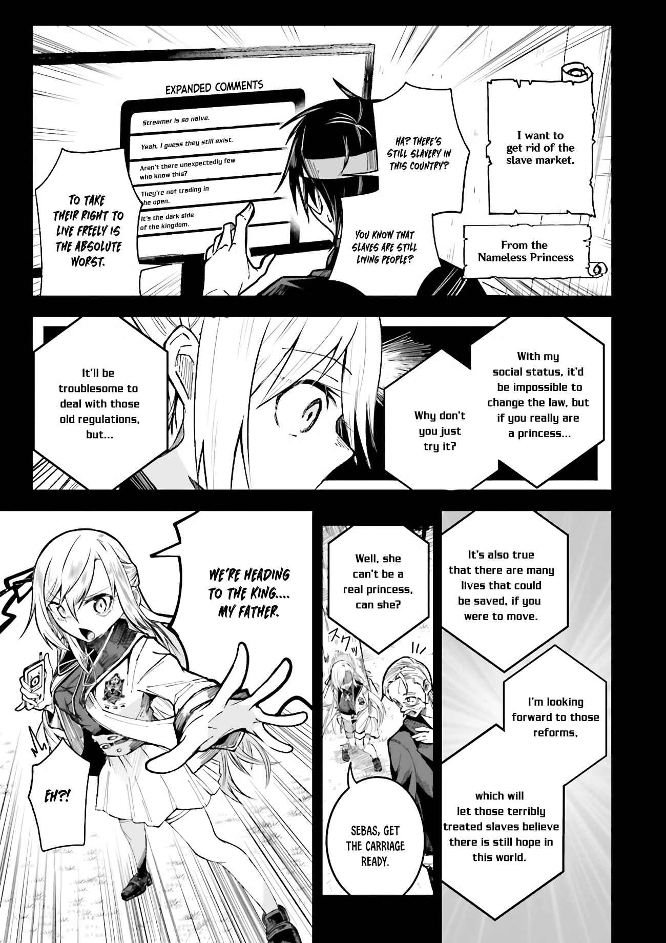 The Case In Which Streaming In Another World Led To The Creation Of A Massive Yandere Following chapter 2 page 11