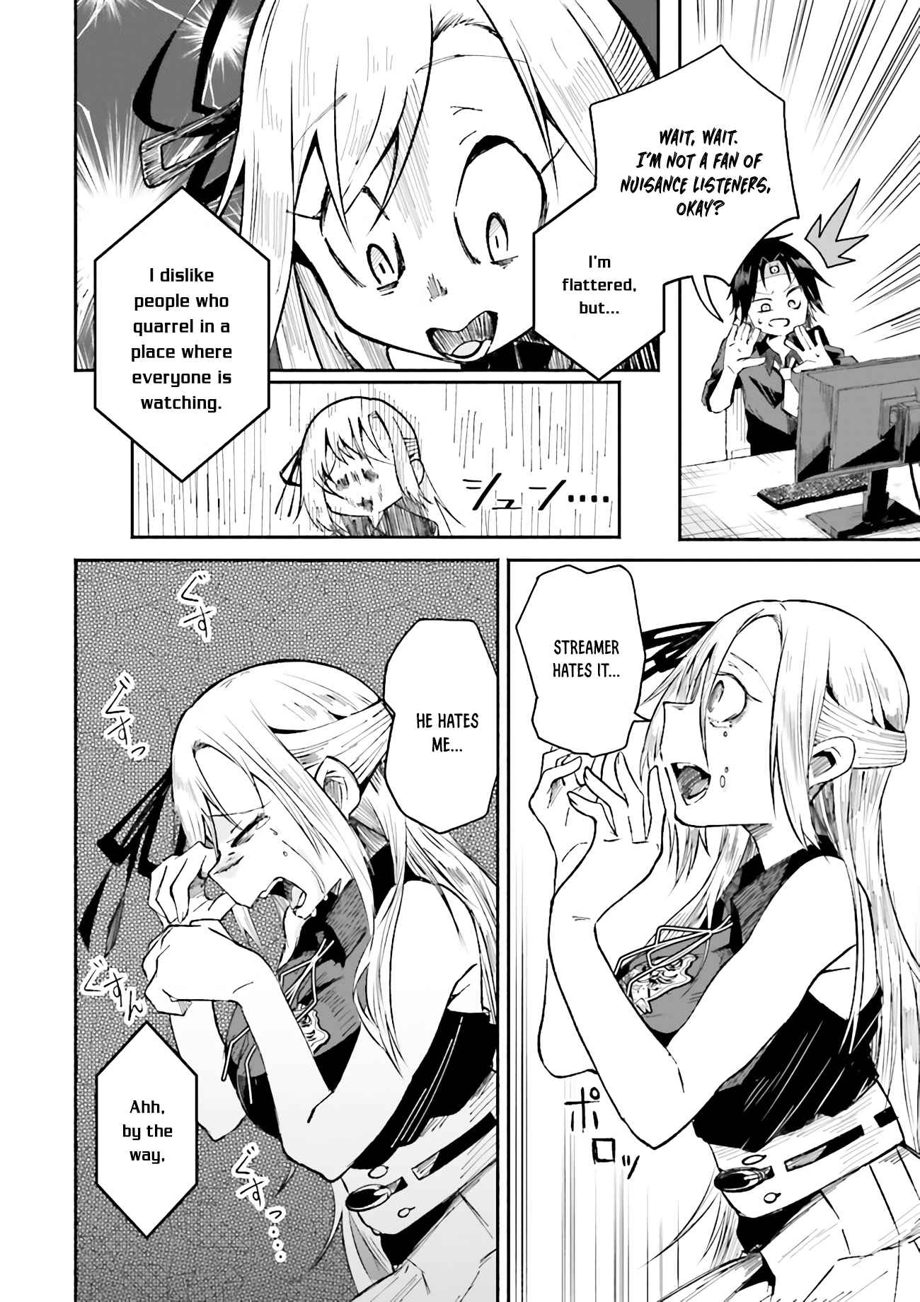 The Case In Which Streaming In Another World Led To The Creation Of A Massive Yandere Following chapter 2 page 14