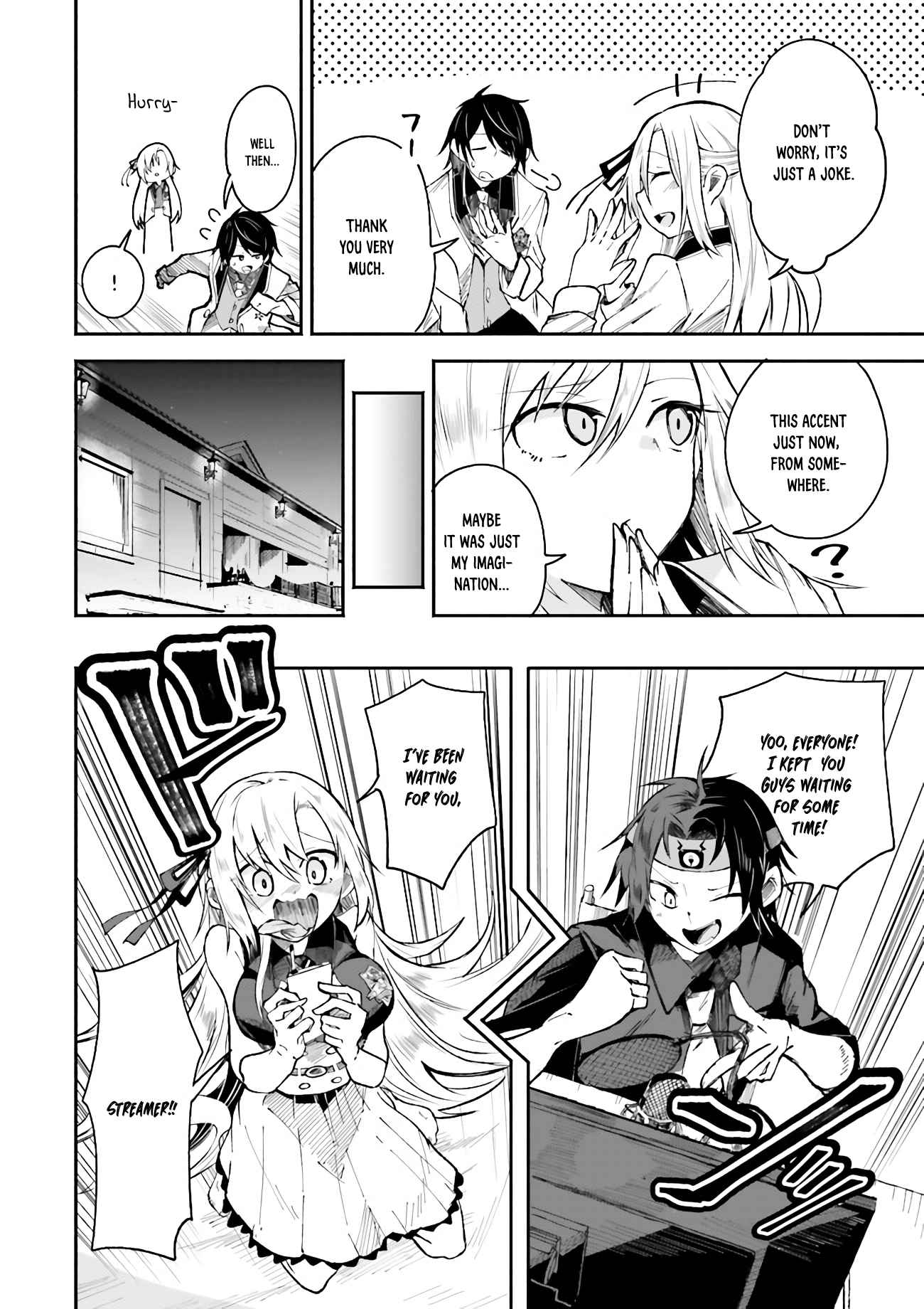 The Case In Which Streaming In Another World Led To The Creation Of A Massive Yandere Following chapter 2 page 6
