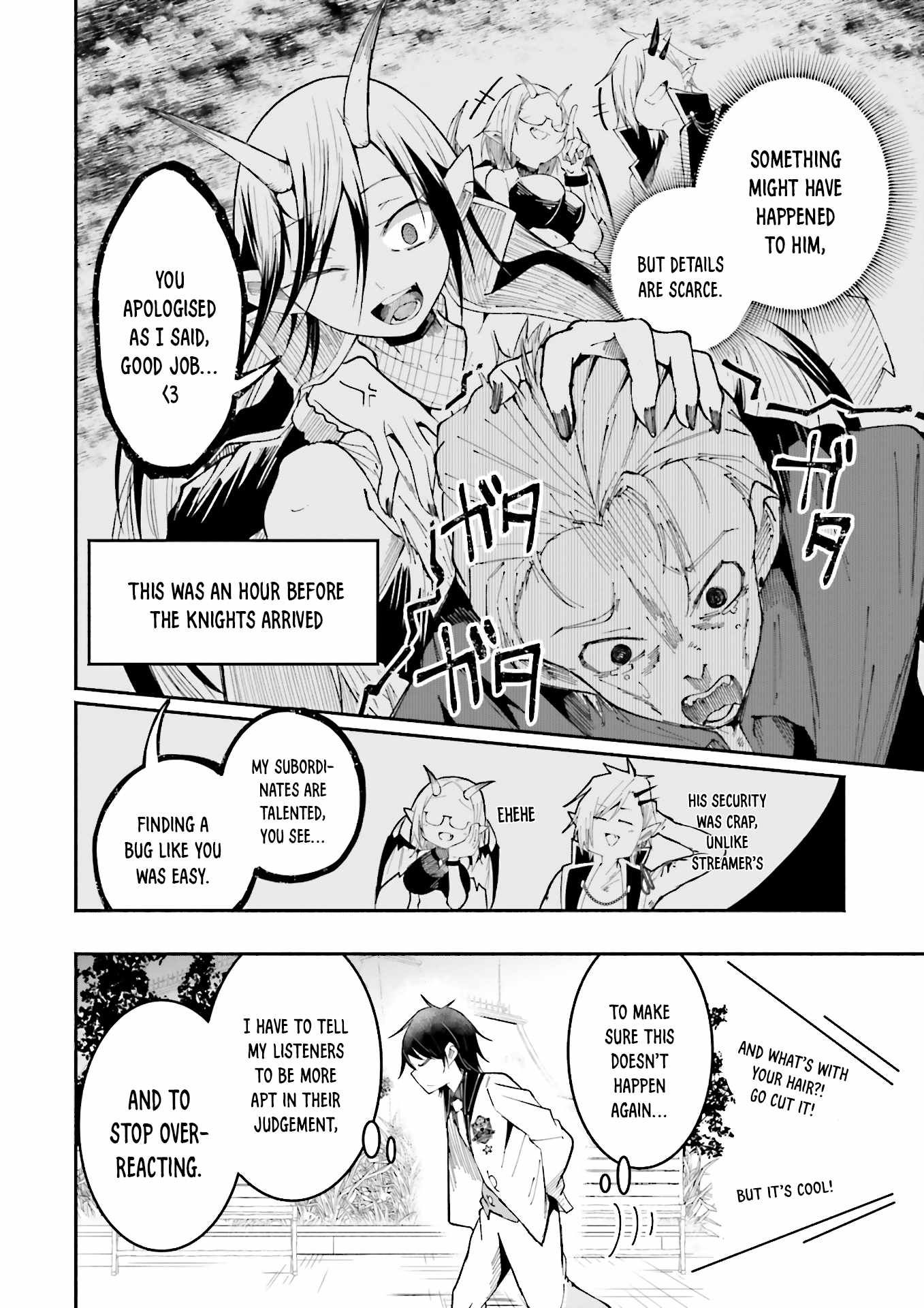 The Case In Which Streaming In Another World Led To The Creation Of A Massive Yandere Following chapter 20 page 25