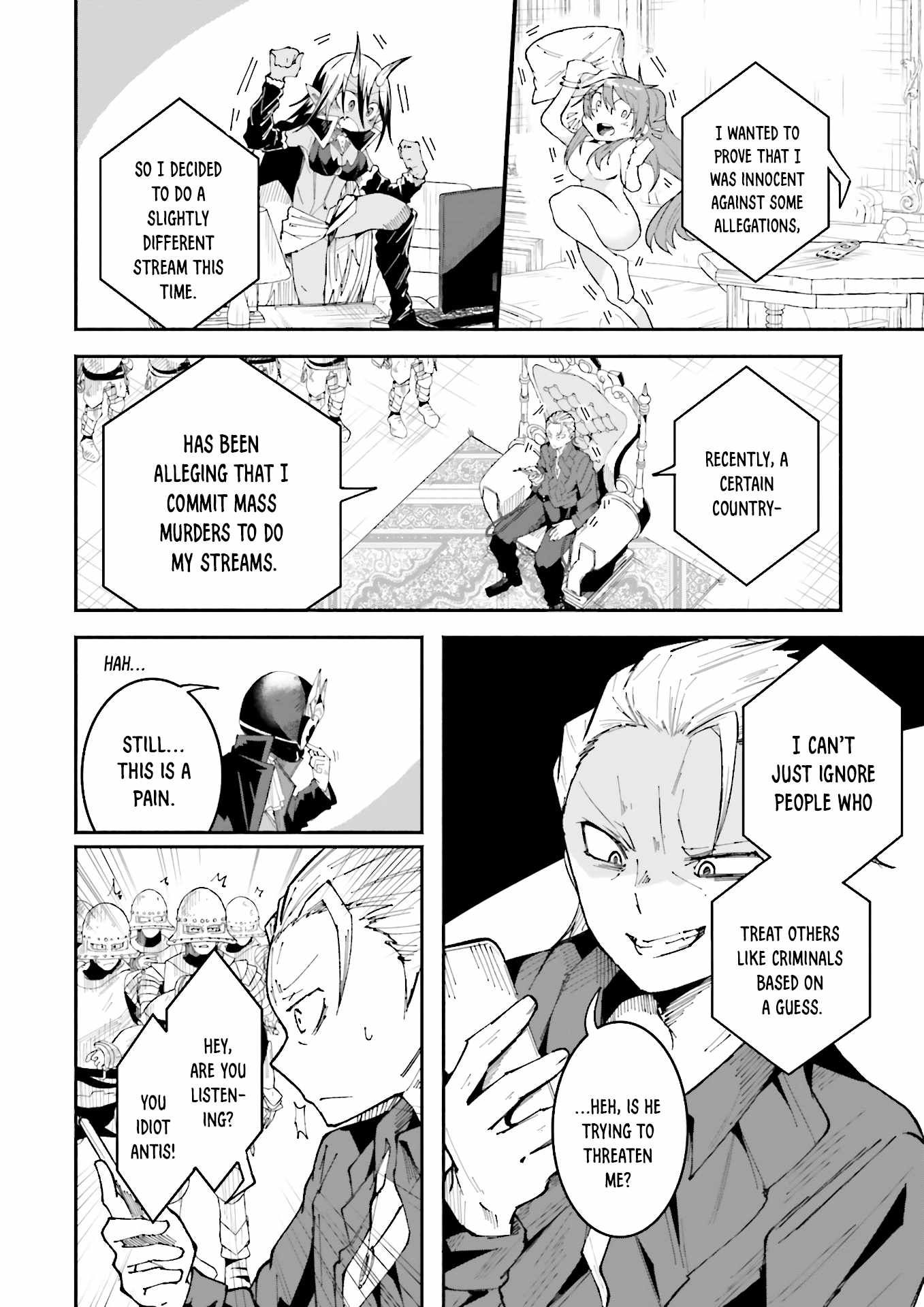 The Case In Which Streaming In Another World Led To The Creation Of A Massive Yandere Following chapter 20 page 4