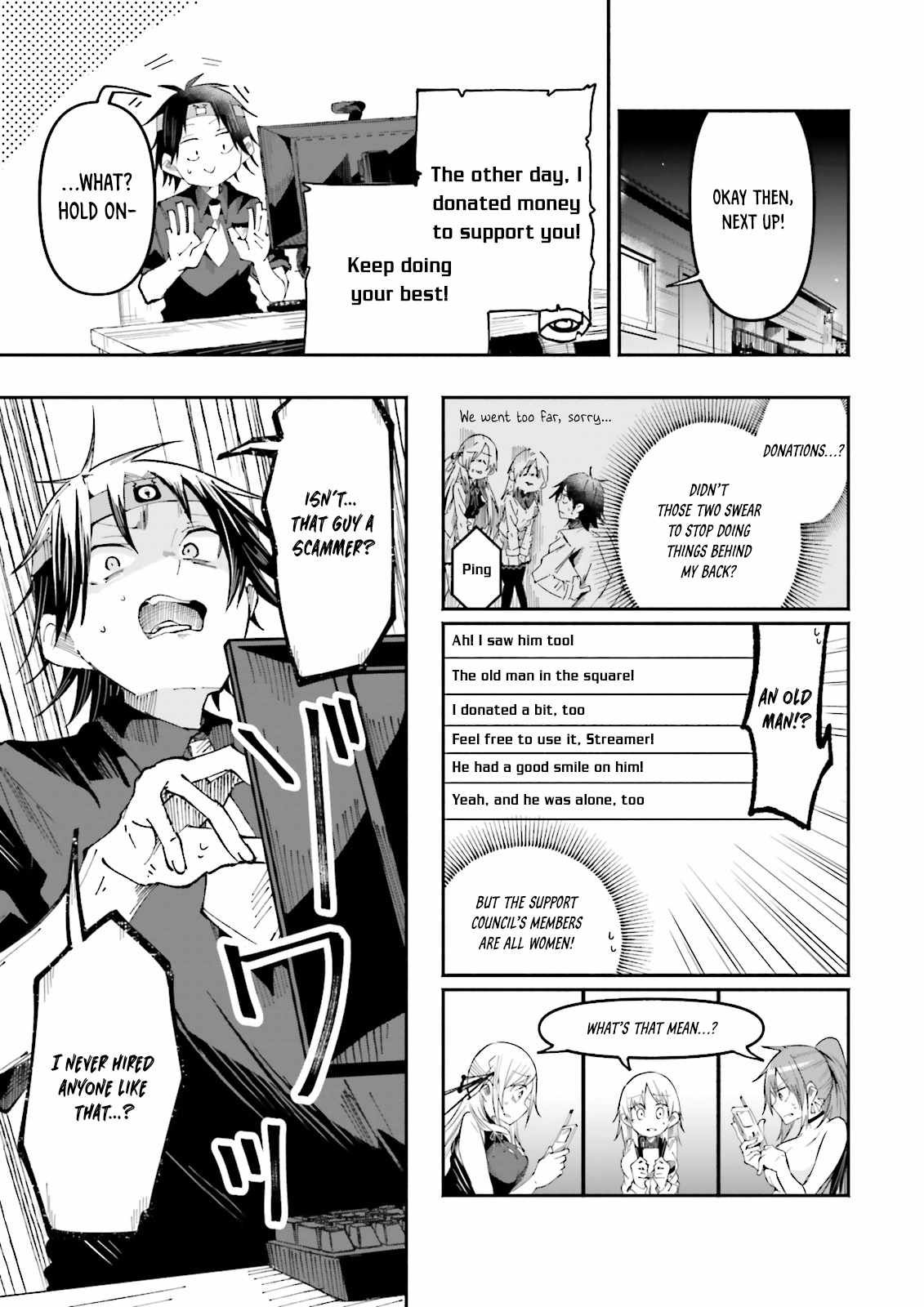 The Case In Which Streaming In Another World Led To The Creation Of A Massive Yandere Following chapter 25 page 13