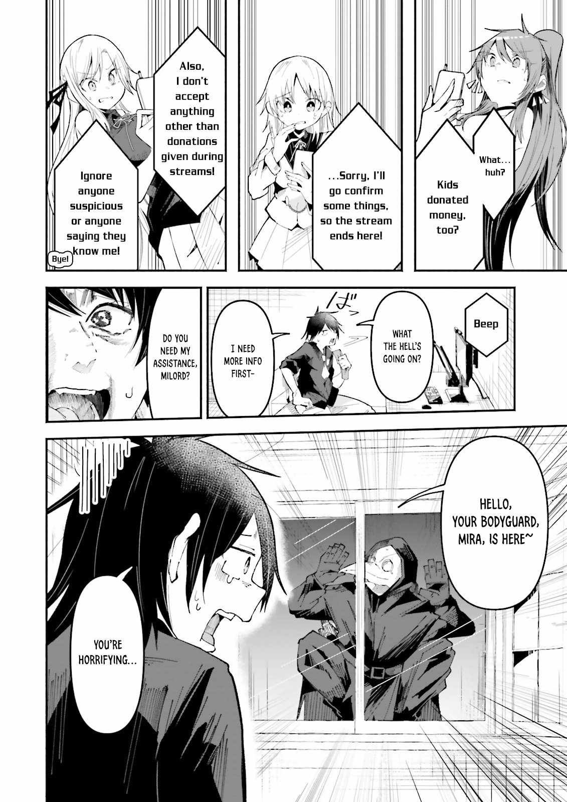 The Case In Which Streaming In Another World Led To The Creation Of A Massive Yandere Following chapter 25 page 14