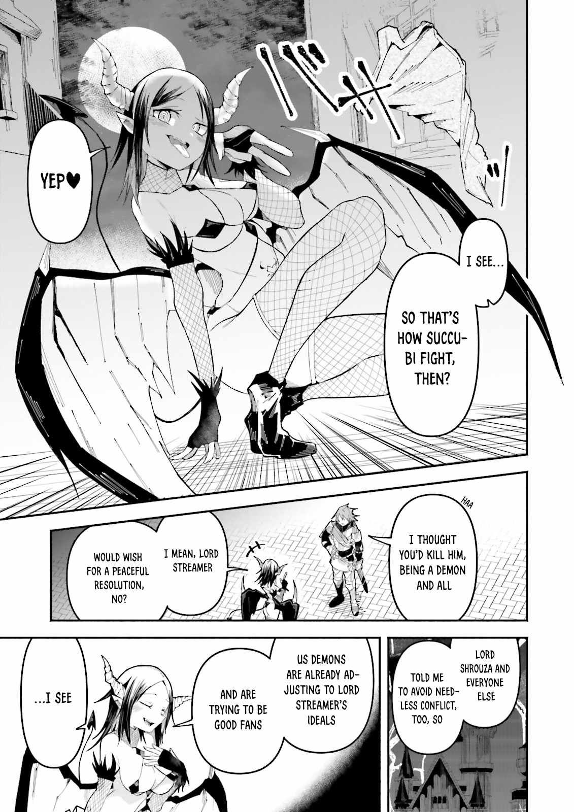 The Case In Which Streaming In Another World Led To The Creation Of A Massive Yandere Following chapter 26 page 9