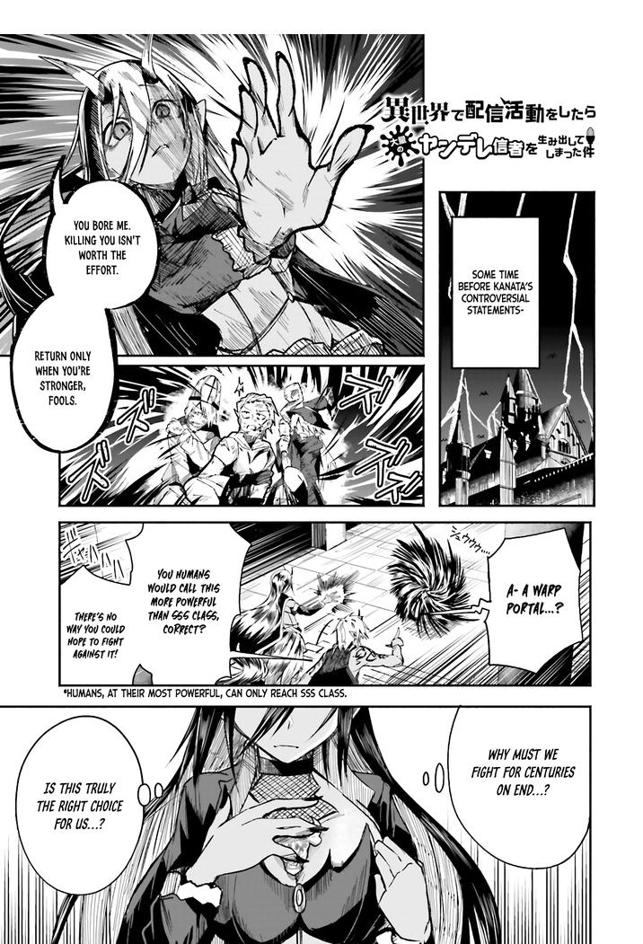 The Case In Which Streaming In Another World Led To The Creation Of A Massive Yandere Following chapter 3 page 1