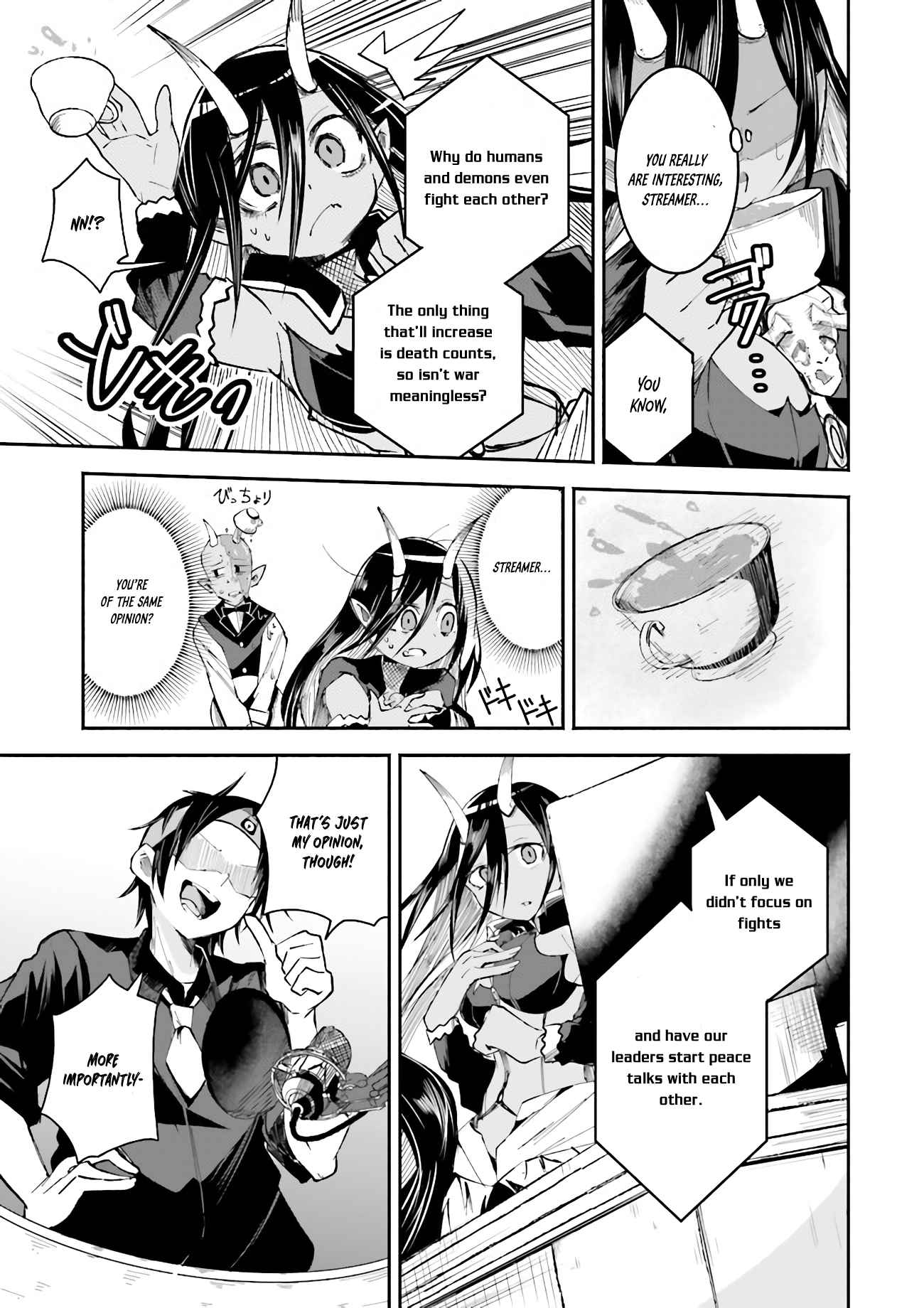 The Case In Which Streaming In Another World Led To The Creation Of A Massive Yandere Following chapter 3 page 7