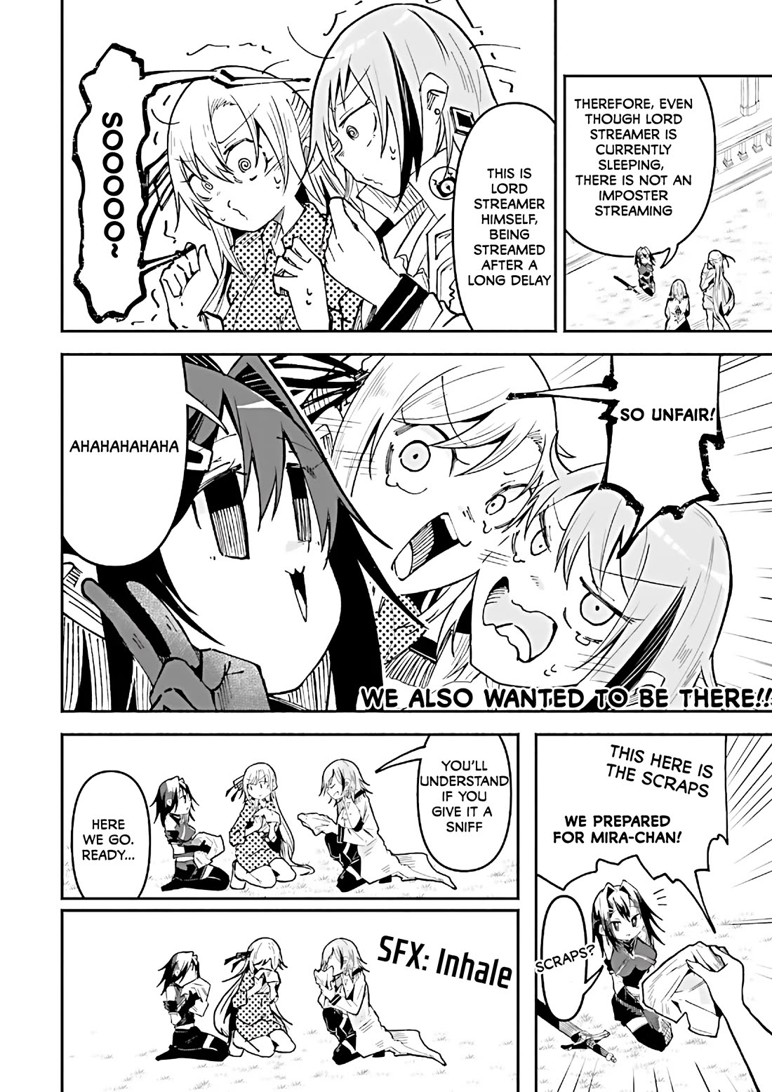 The Case In Which Streaming In Another World Led To The Creation Of A Massive Yandere Following chapter 39 page 10