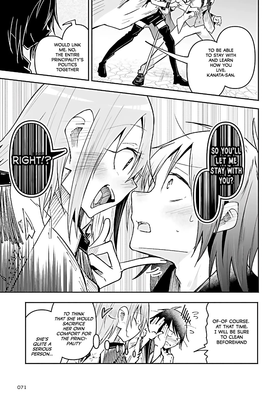 The Case In Which Streaming In Another World Led To The Creation Of A Massive Yandere Following chapter 39 page 23