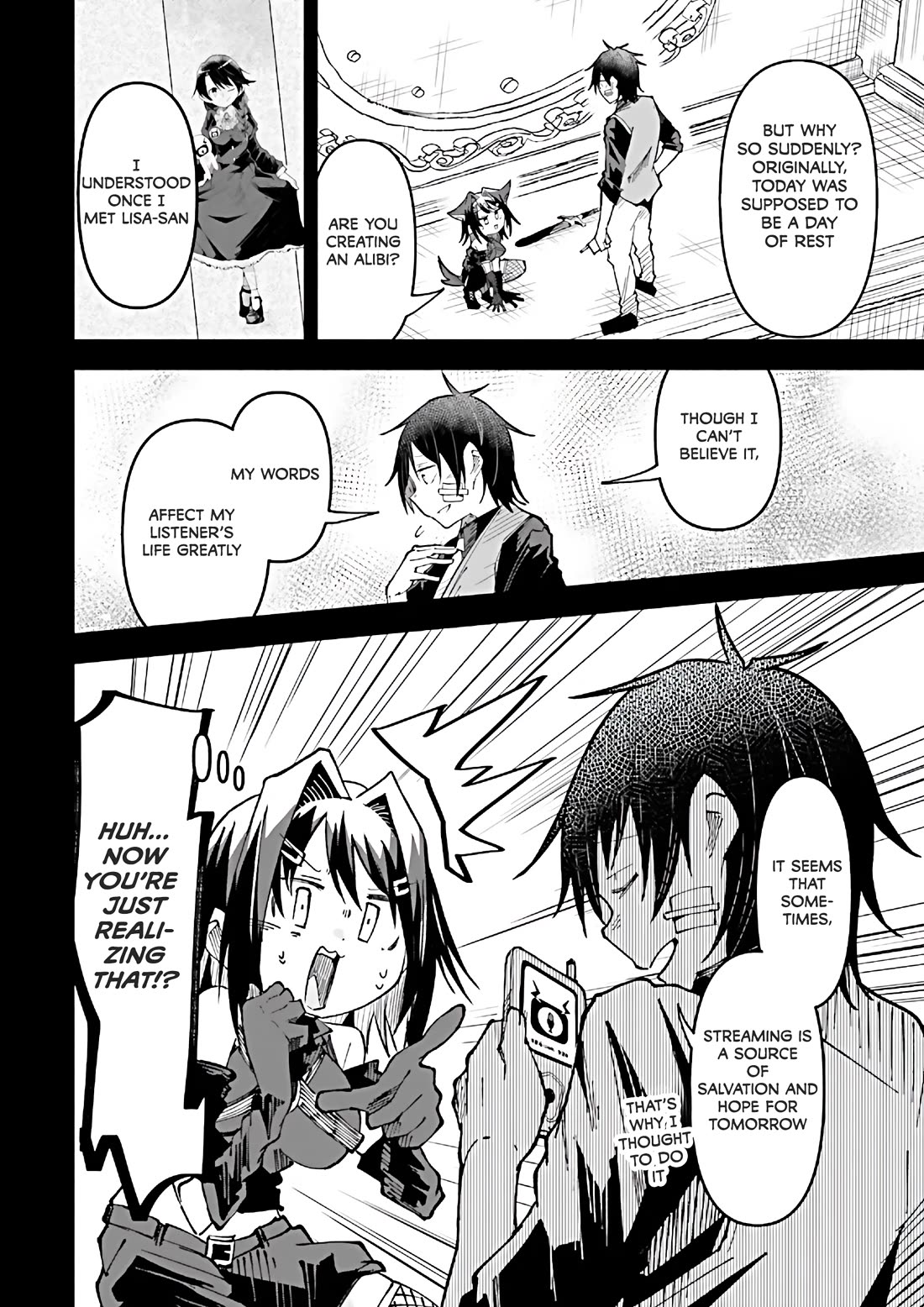 The Case In Which Streaming In Another World Led To The Creation Of A Massive Yandere Following chapter 39 page 6
