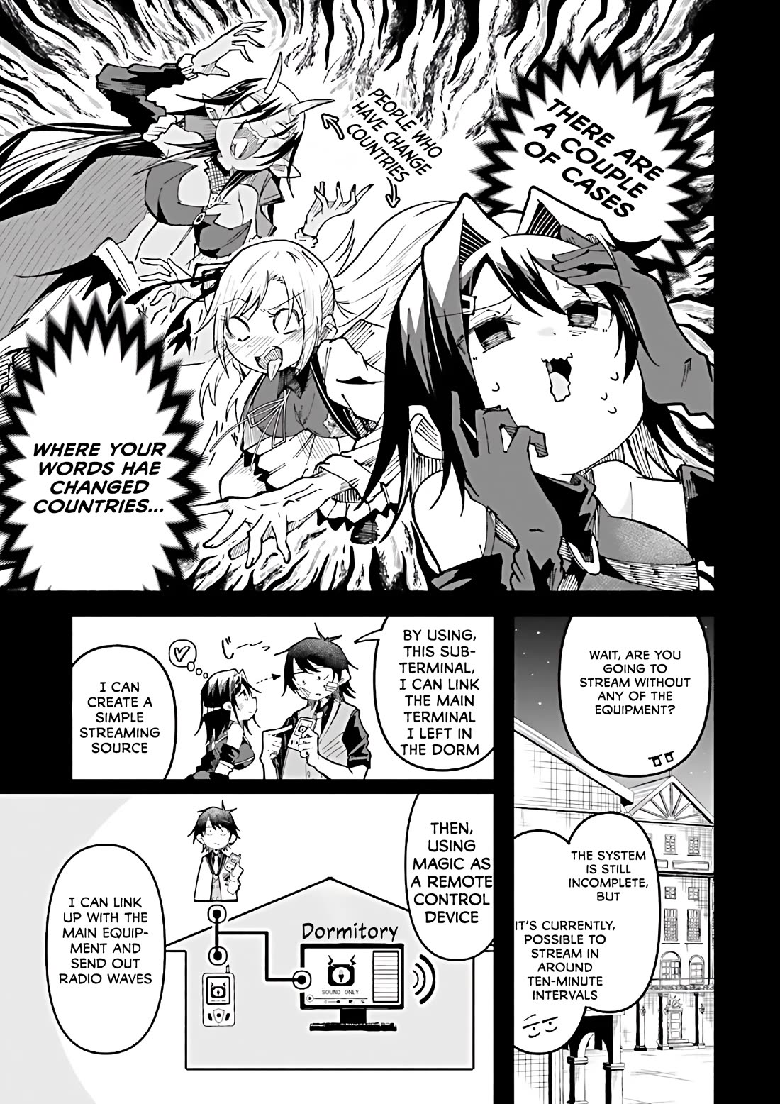 The Case In Which Streaming In Another World Led To The Creation Of A Massive Yandere Following chapter 39 page 7