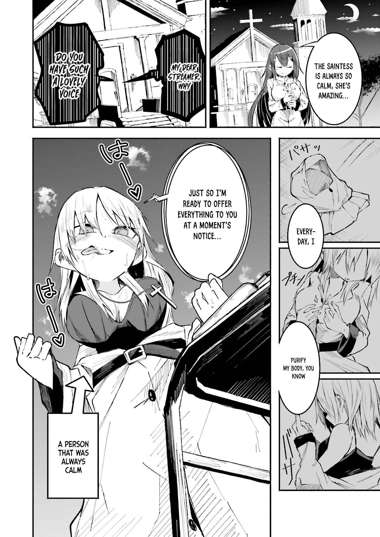 The Case In Which Streaming In Another World Led To The Creation Of A Massive Yandere Following chapter 4 page 14