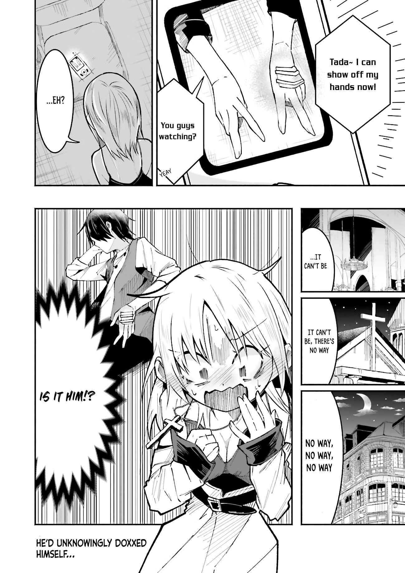 The Case In Which Streaming In Another World Led To The Creation Of A Massive Yandere Following chapter 4 page 16