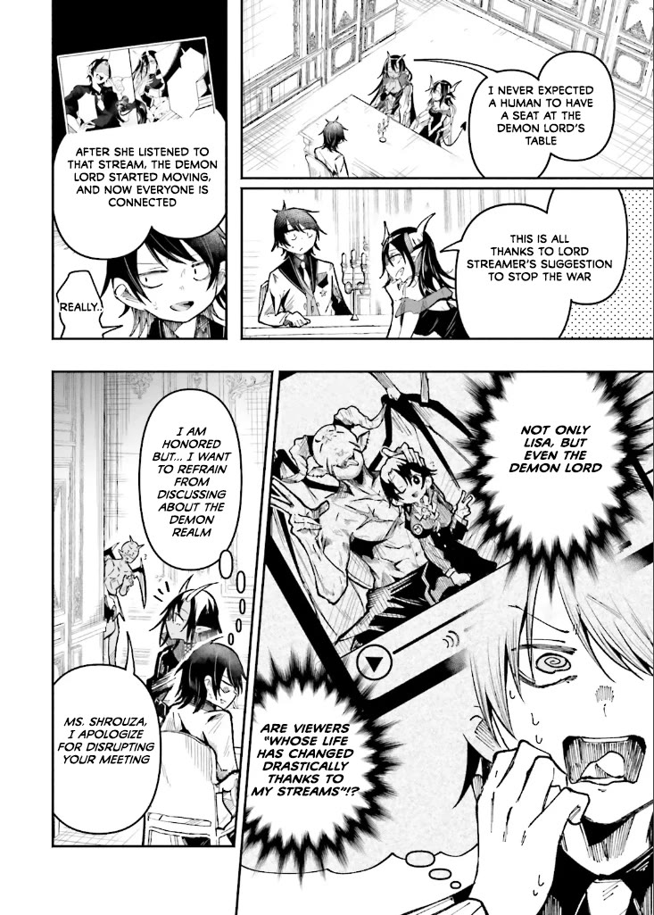 The Case In Which Streaming In Another World Led To The Creation Of A Massive Yandere Following chapter 42 page 12