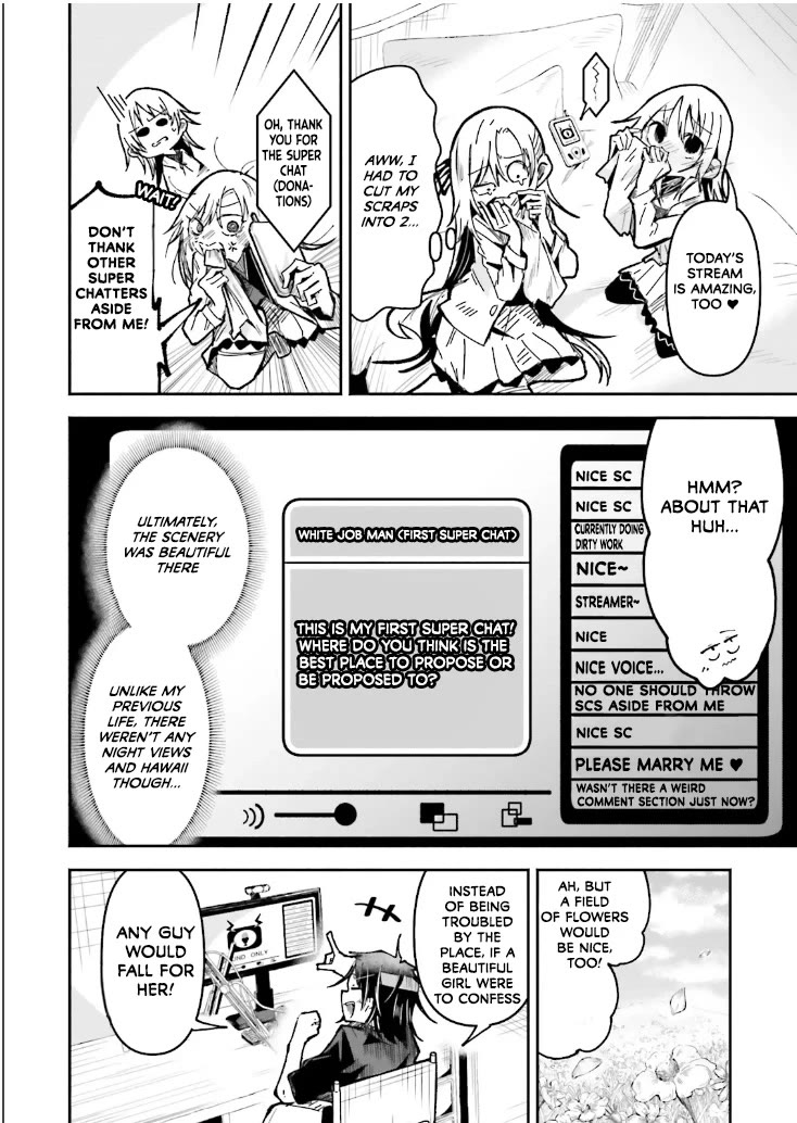 The Case In Which Streaming In Another World Led To The Creation Of A Massive Yandere Following chapter 45 page 8