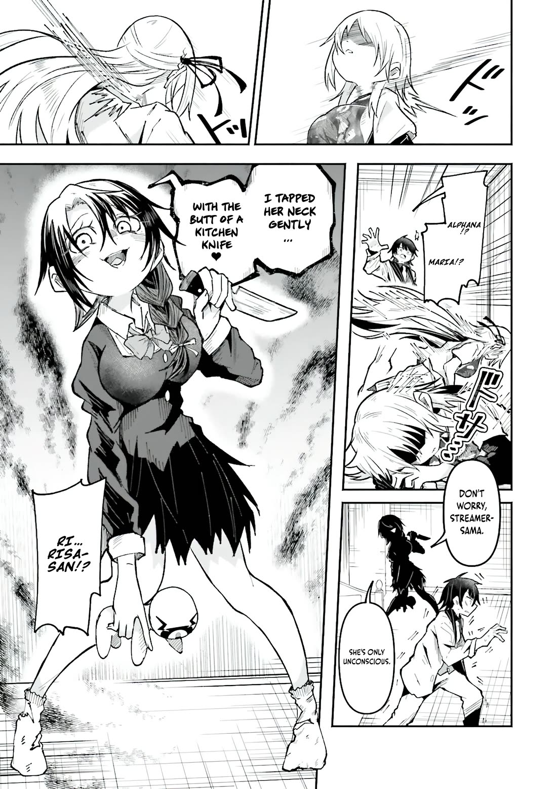 The Case In Which Streaming In Another World Led To The Creation Of A Massive Yandere Following chapter 48 page 12