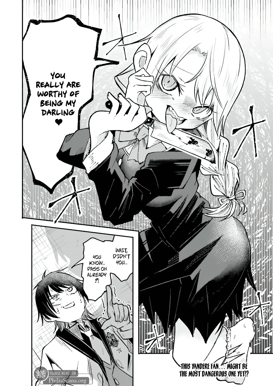 The Case In Which Streaming In Another World Led To The Creation Of A Massive Yandere Following chapter 48 page 17