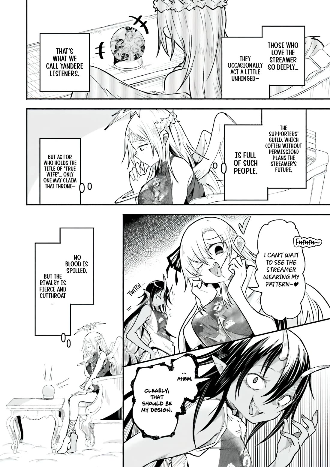 The Case In Which Streaming In Another World Led To The Creation Of A Massive Yandere Following chapter 48 page 3