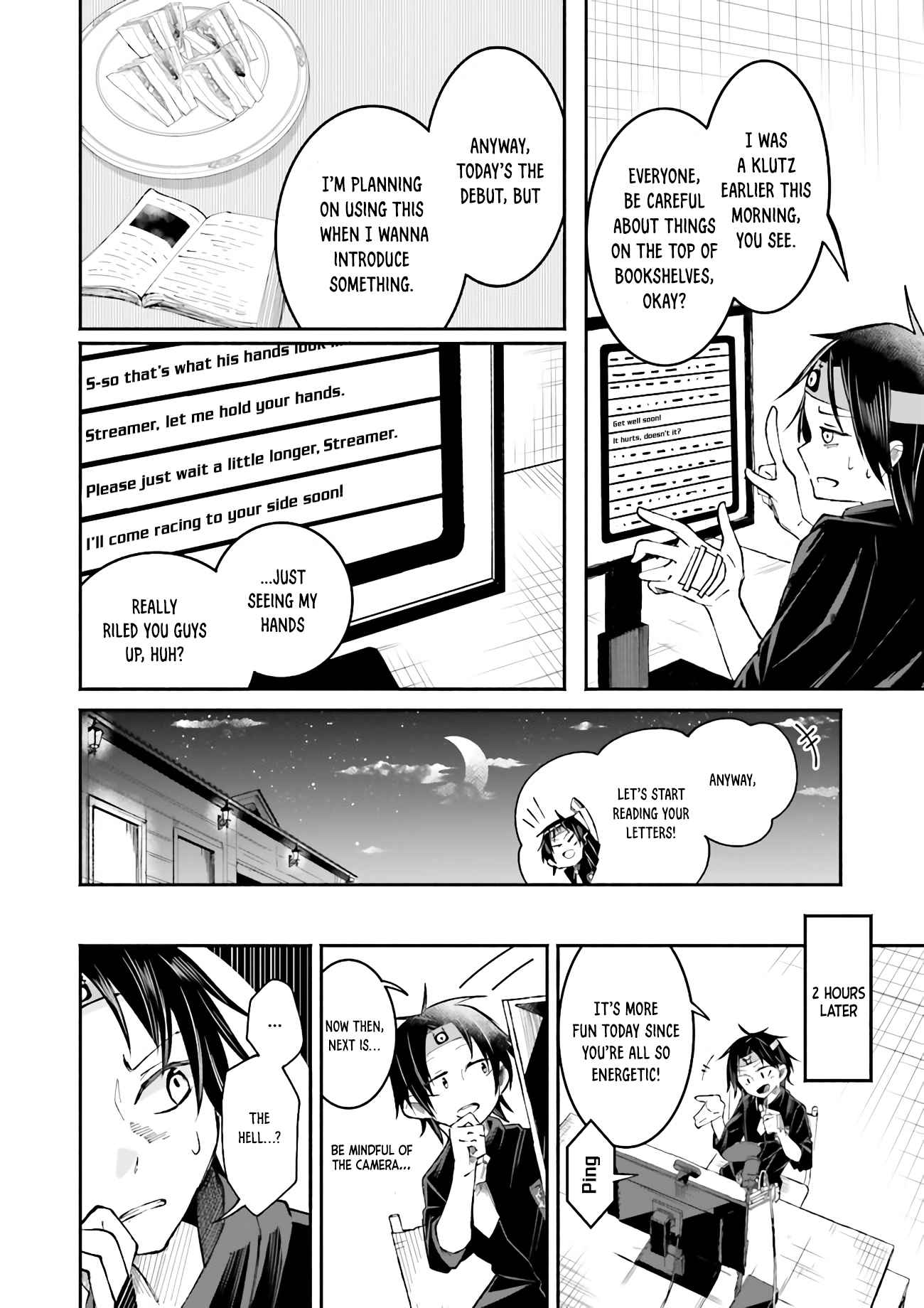 The Case In Which Streaming In Another World Led To The Creation Of A Massive Yandere Following chapter 5 page 4