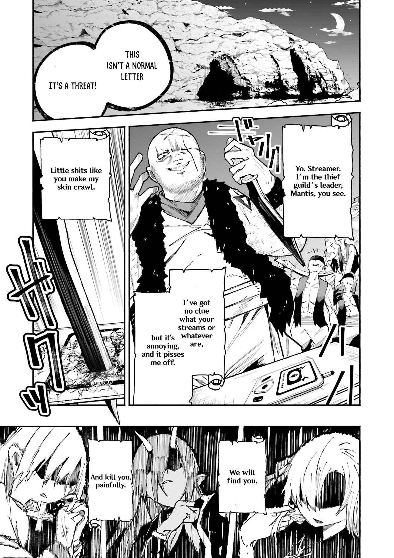 The Case In Which Streaming In Another World Led To The Creation Of A Massive Yandere Following chapter 5 page 5