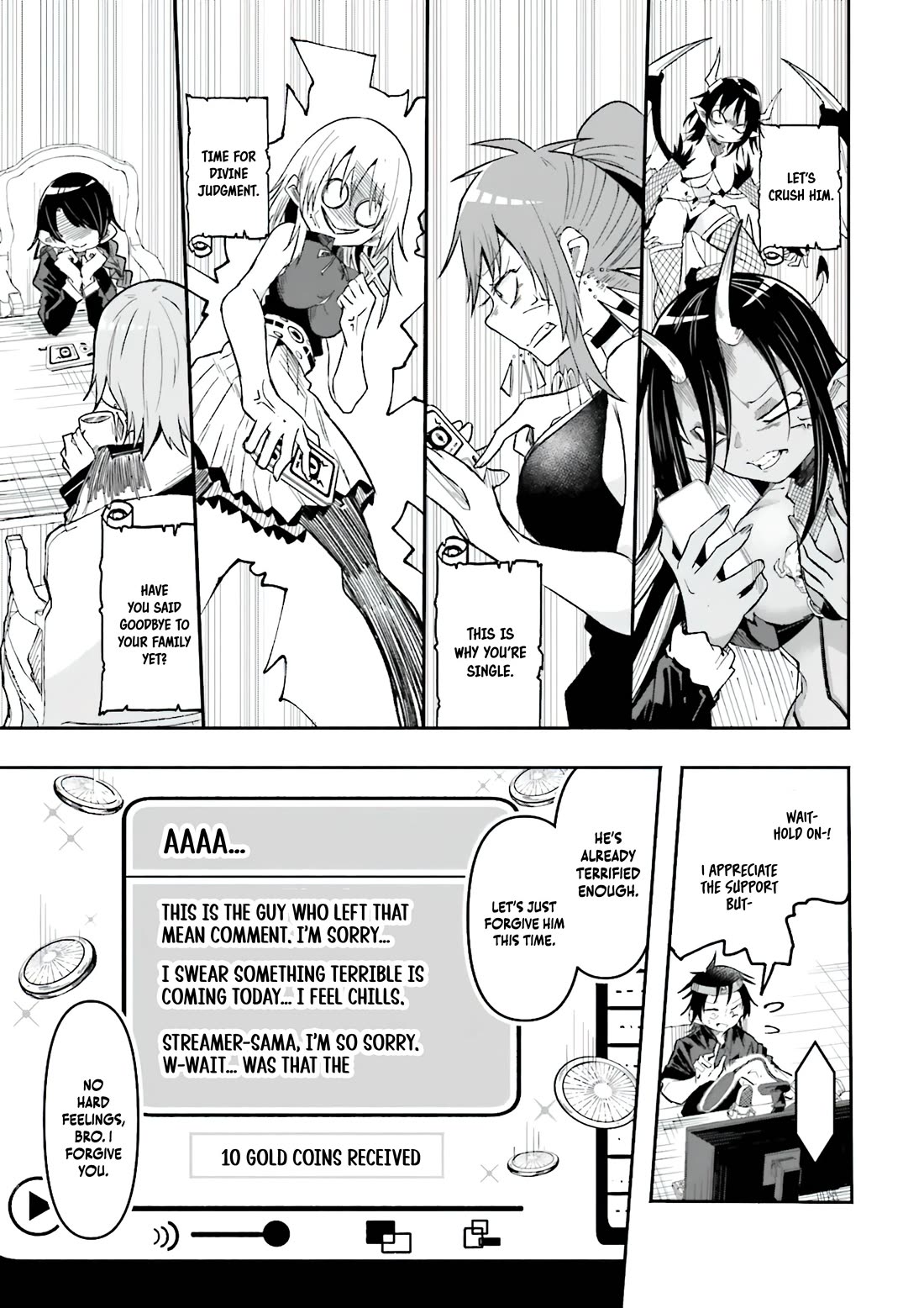 The Case In Which Streaming In Another World Led To The Creation Of A Massive Yandere Following chapter 50 page 3