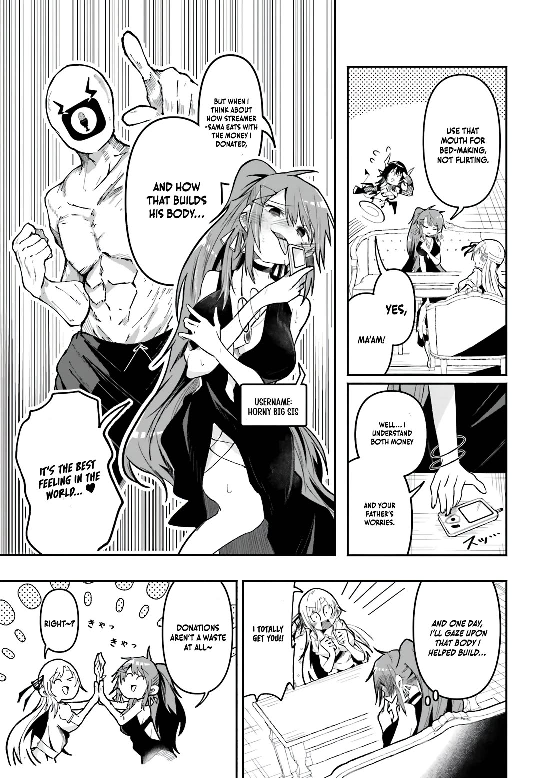 The Case In Which Streaming In Another World Led To The Creation Of A Massive Yandere Following chapter 51 page 15