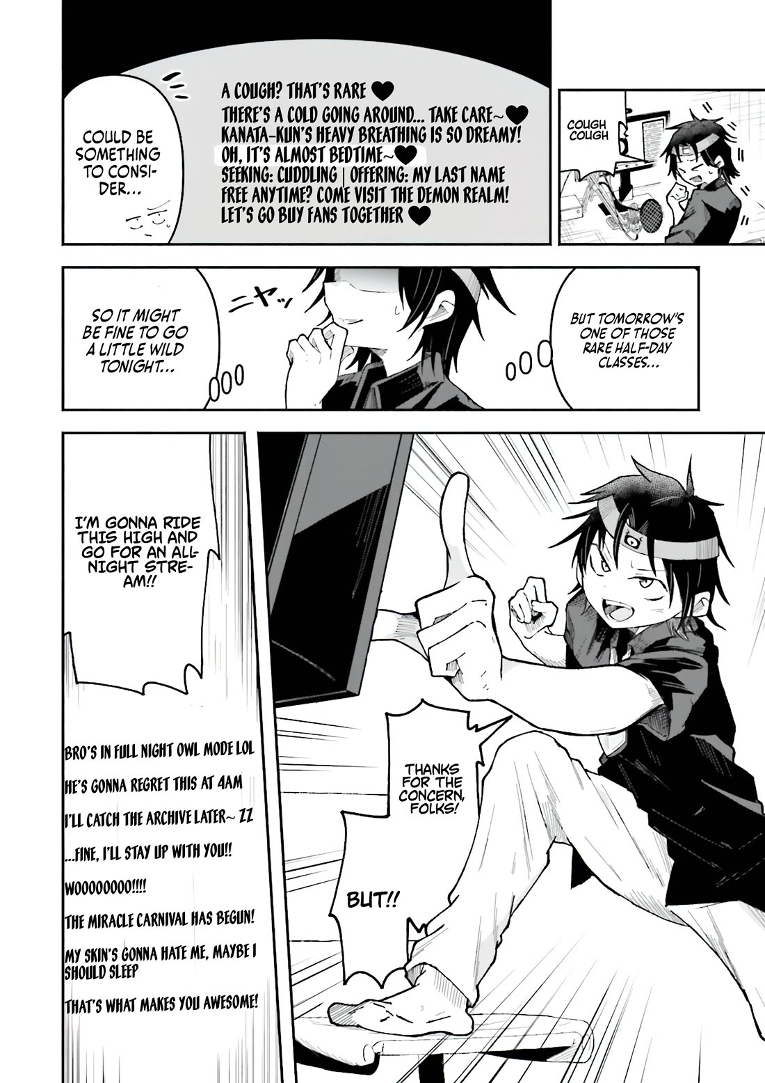 The Case In Which Streaming In Another World Led To The Creation Of A Massive Yandere Following chapter 52 page 2