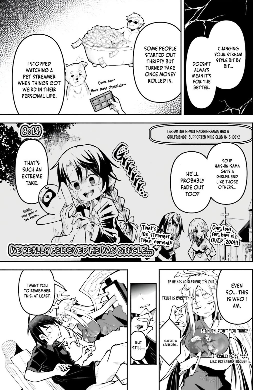 The Case In Which Streaming In Another World Led To The Creation Of A Massive Yandere Following chapter 53 page 9