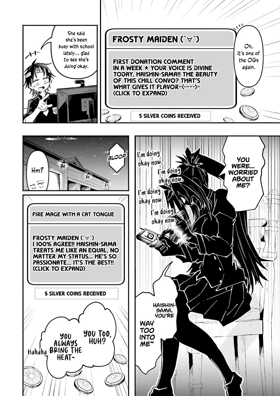 The Case In Which Streaming In Another World Led To The Creation Of A Massive Yandere Following chapter 54 page 2