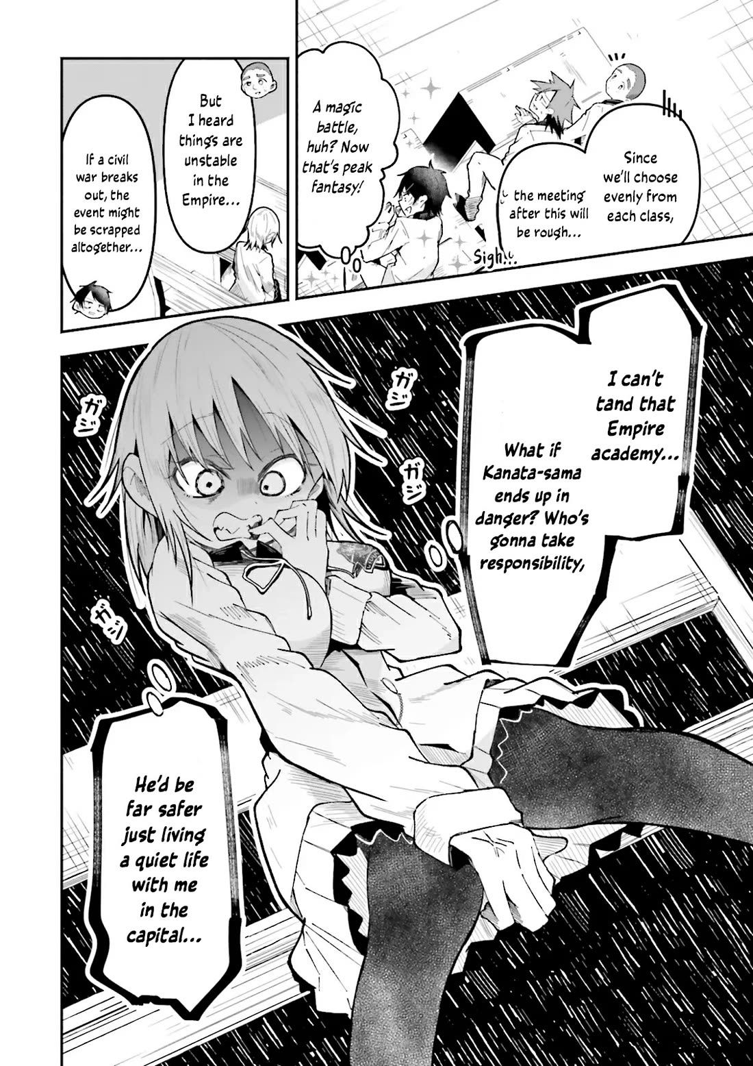 The Case In Which Streaming In Another World Led To The Creation Of A Massive Yandere Following chapter 54 page 8