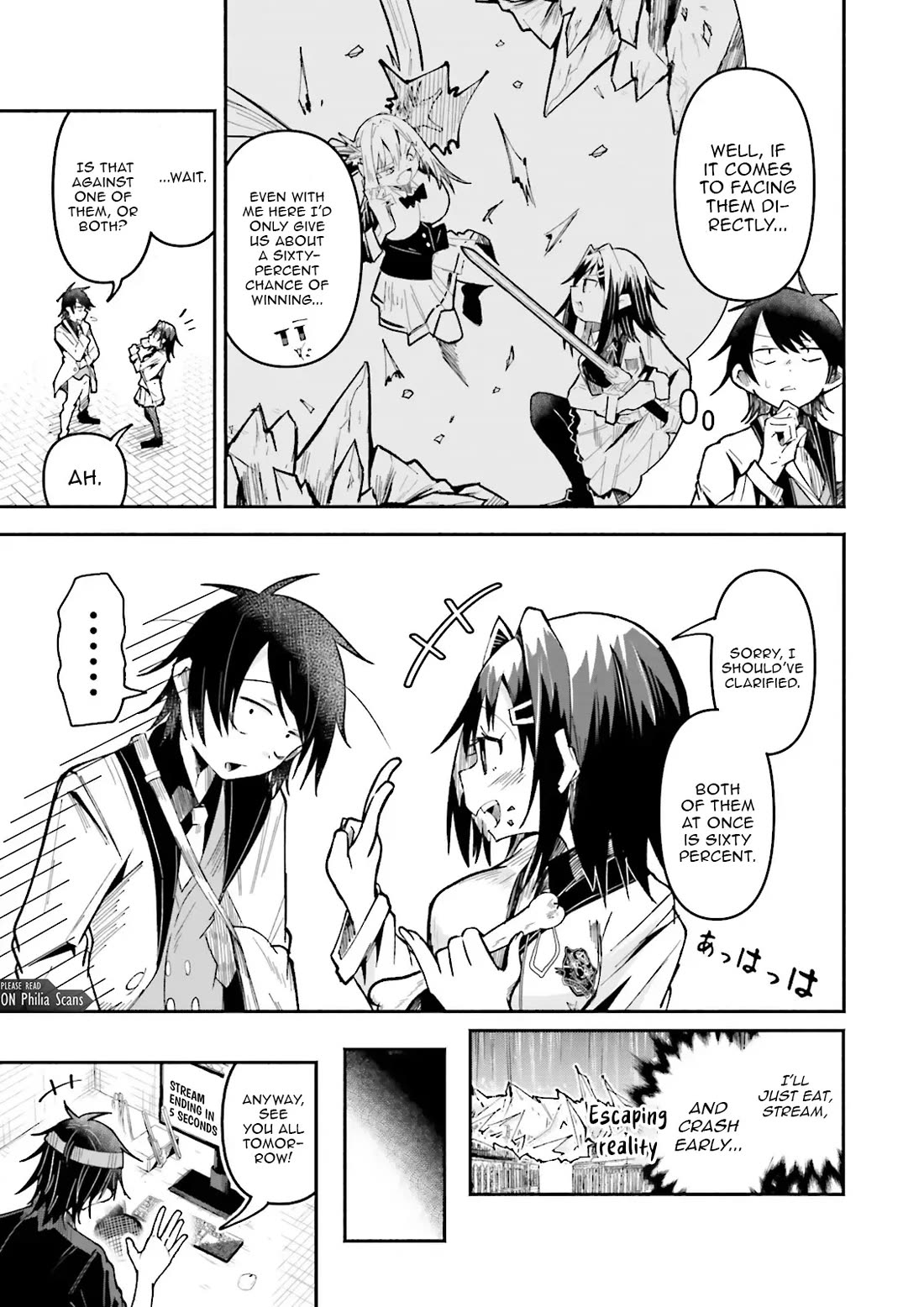 The Case In Which Streaming In Another World Led To The Creation Of A Massive Yandere Following chapter 56 page 5