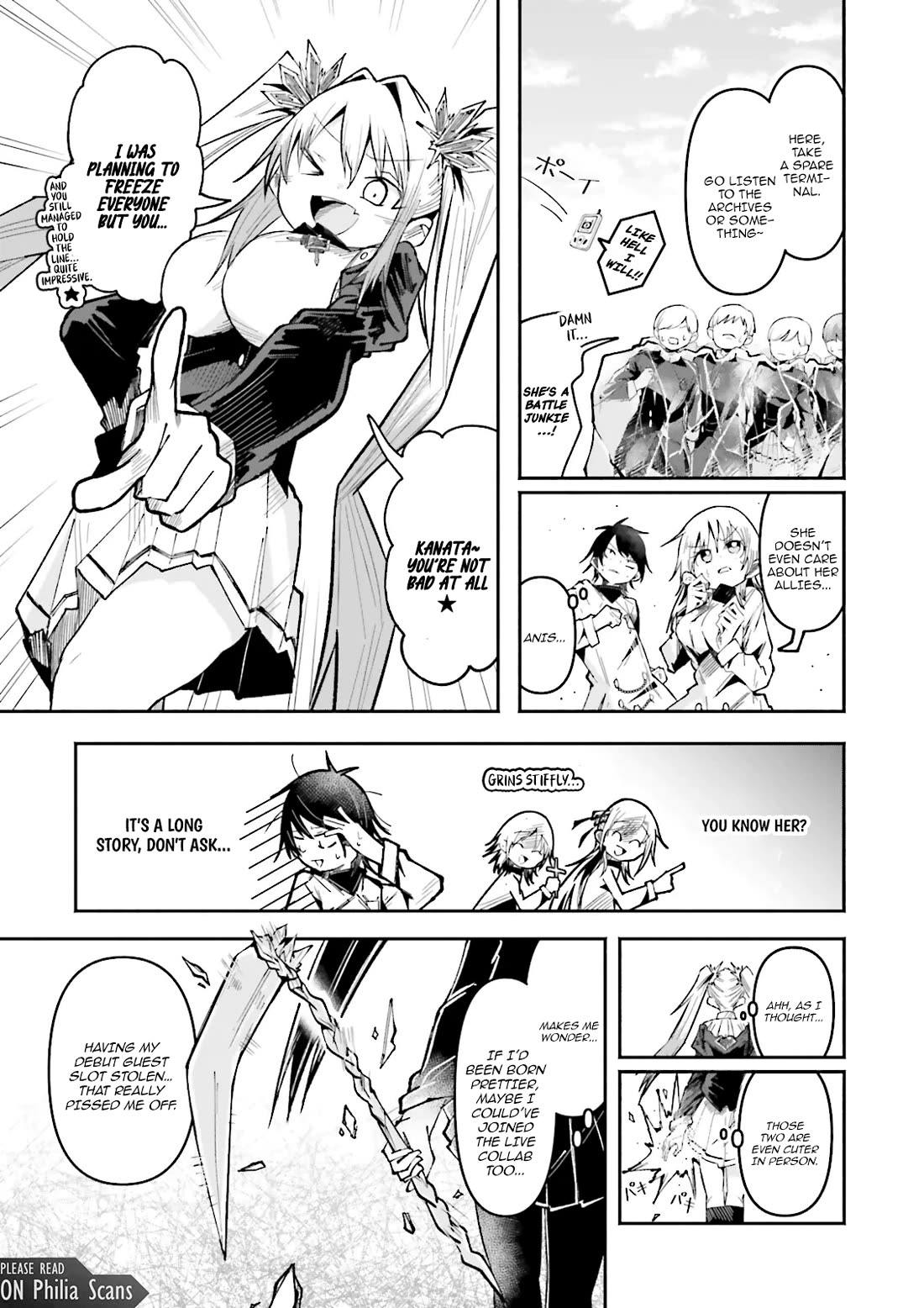 The Case In Which Streaming In Another World Led To The Creation Of A Massive Yandere Following chapter 57 page 3