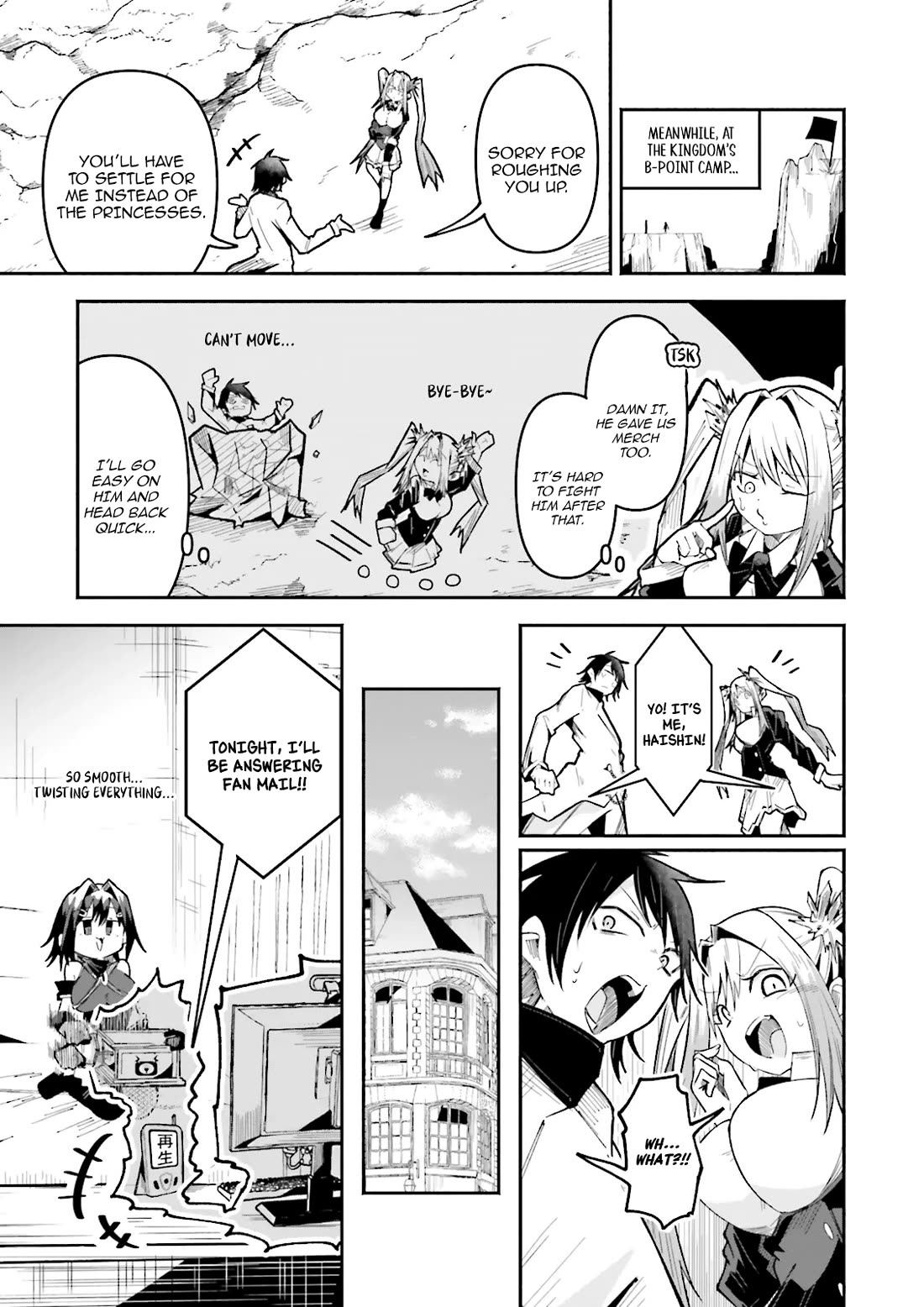 The Case In Which Streaming In Another World Led To The Creation Of A Massive Yandere Following chapter 57 page 7