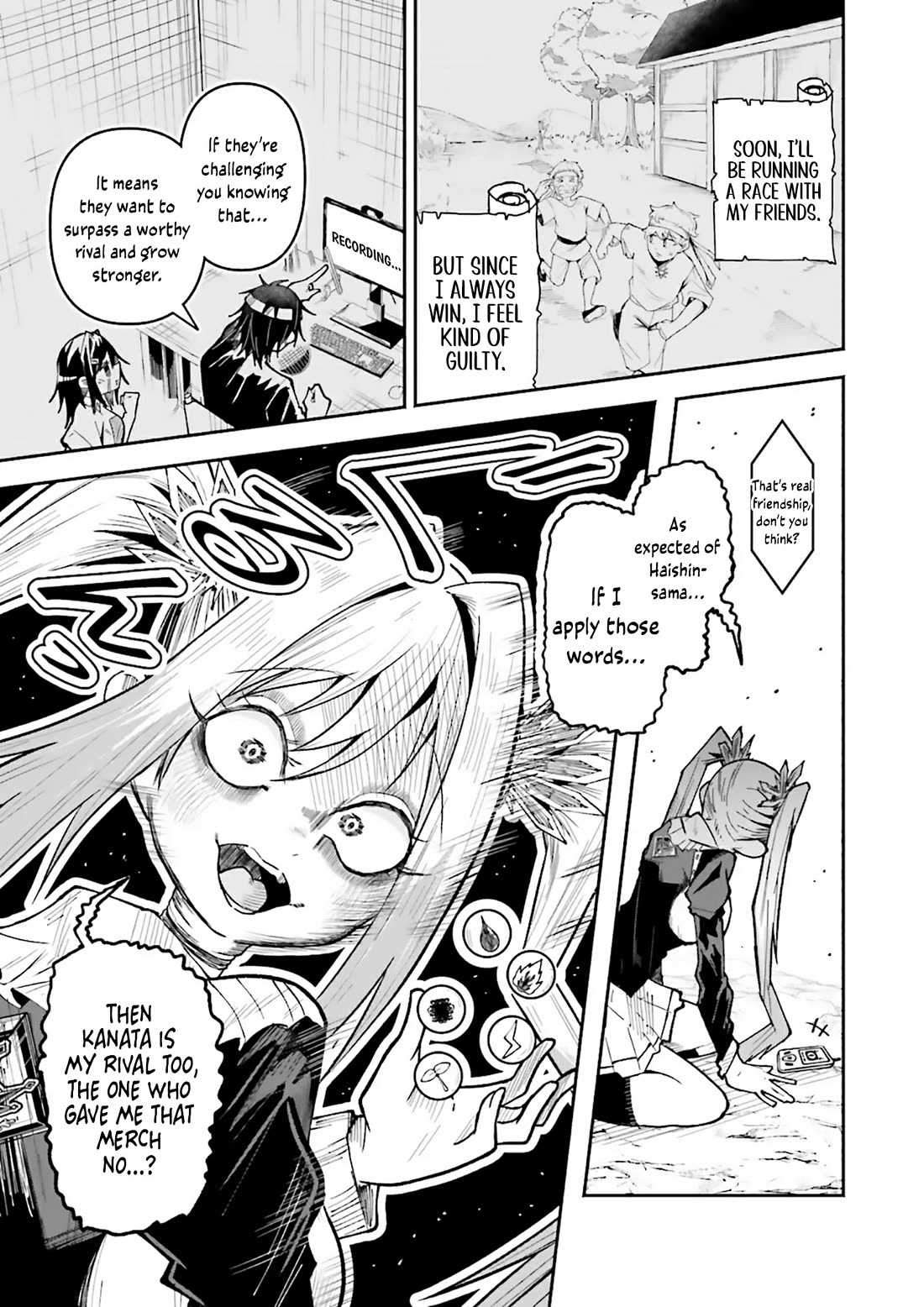 The Case In Which Streaming In Another World Led To The Creation Of A Massive Yandere Following chapter 57 page 9