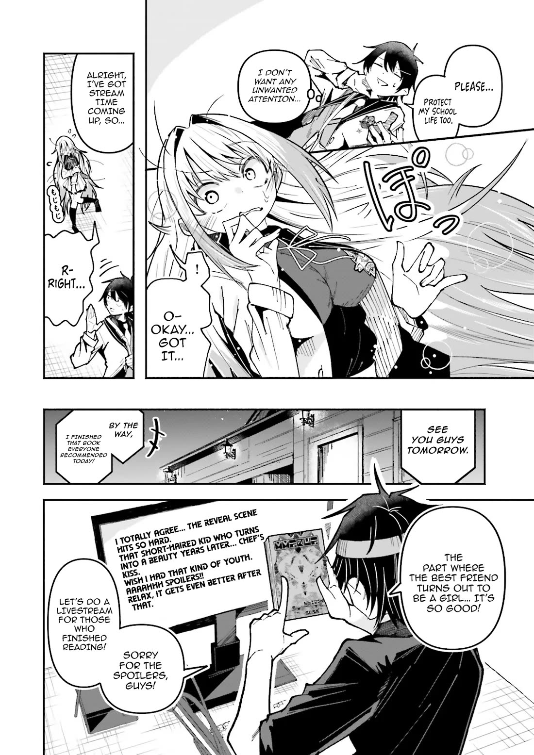 The Case In Which Streaming In Another World Led To The Creation Of A Massive Yandere Following chapter 59 page 10