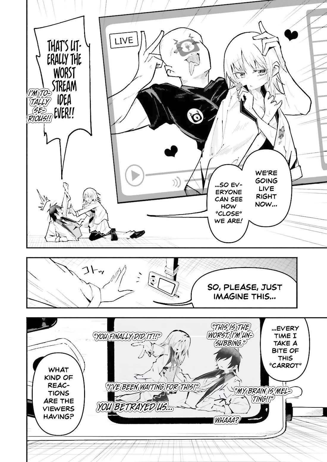 The Case In Which Streaming In Another World Led To The Creation Of A Massive Yandere Following chapter 62 page 12