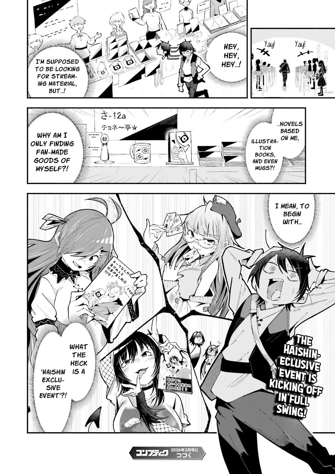 The Case In Which Streaming In Another World Led To The Creation Of A Massive Yandere Following chapter 63 page 17