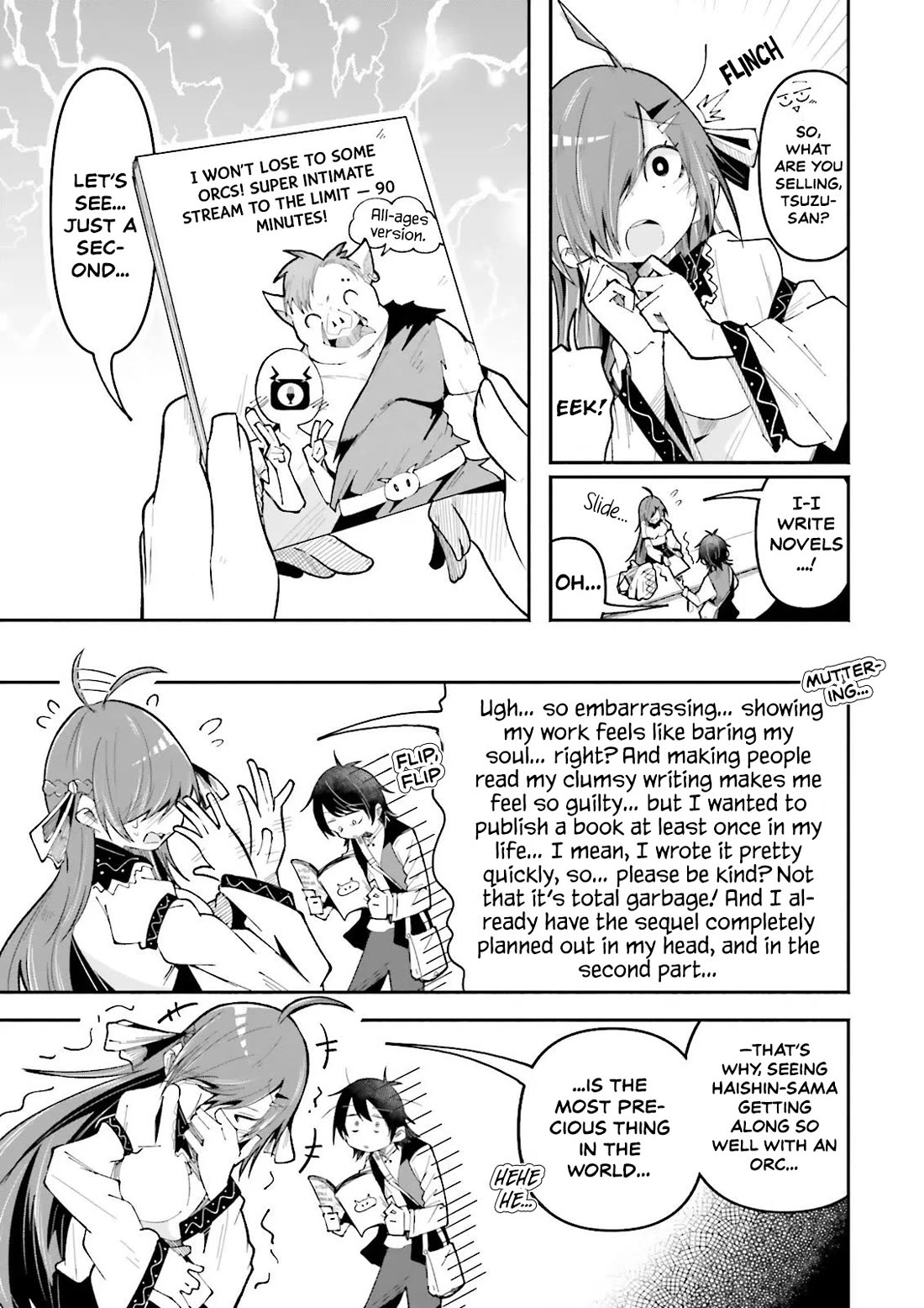 The Case In Which Streaming In Another World Led To The Creation Of A Massive Yandere Following chapter 63 page 8