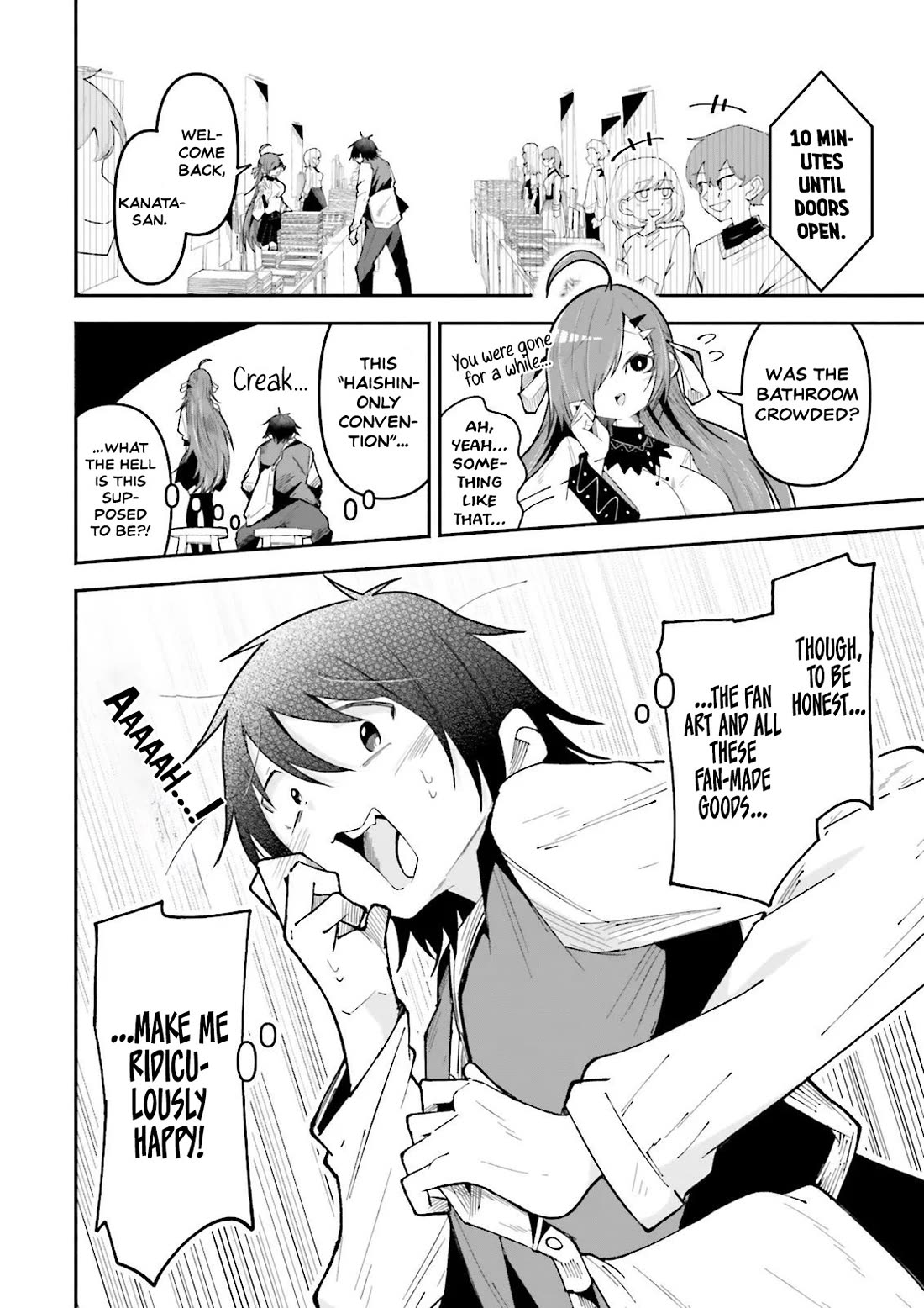 The Case In Which Streaming In Another World Led To The Creation Of A Massive Yandere Following chapter 64 page 3
